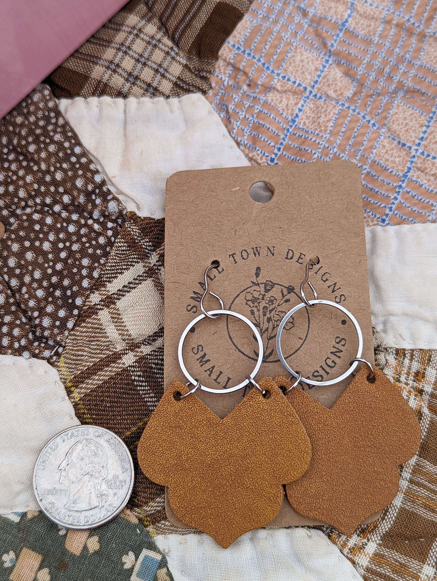 Tan Boho Dangles