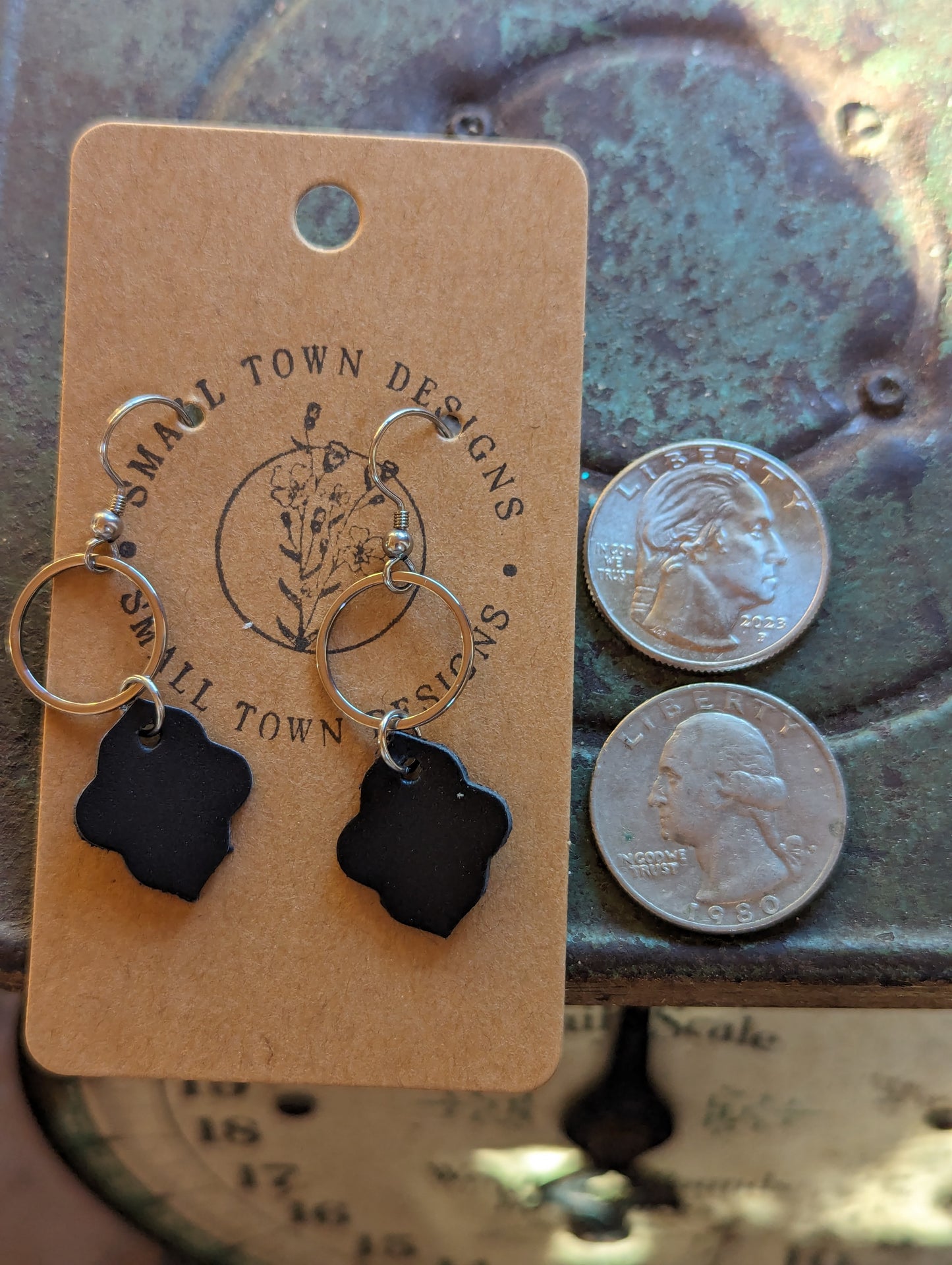 Dainty Black Dangles