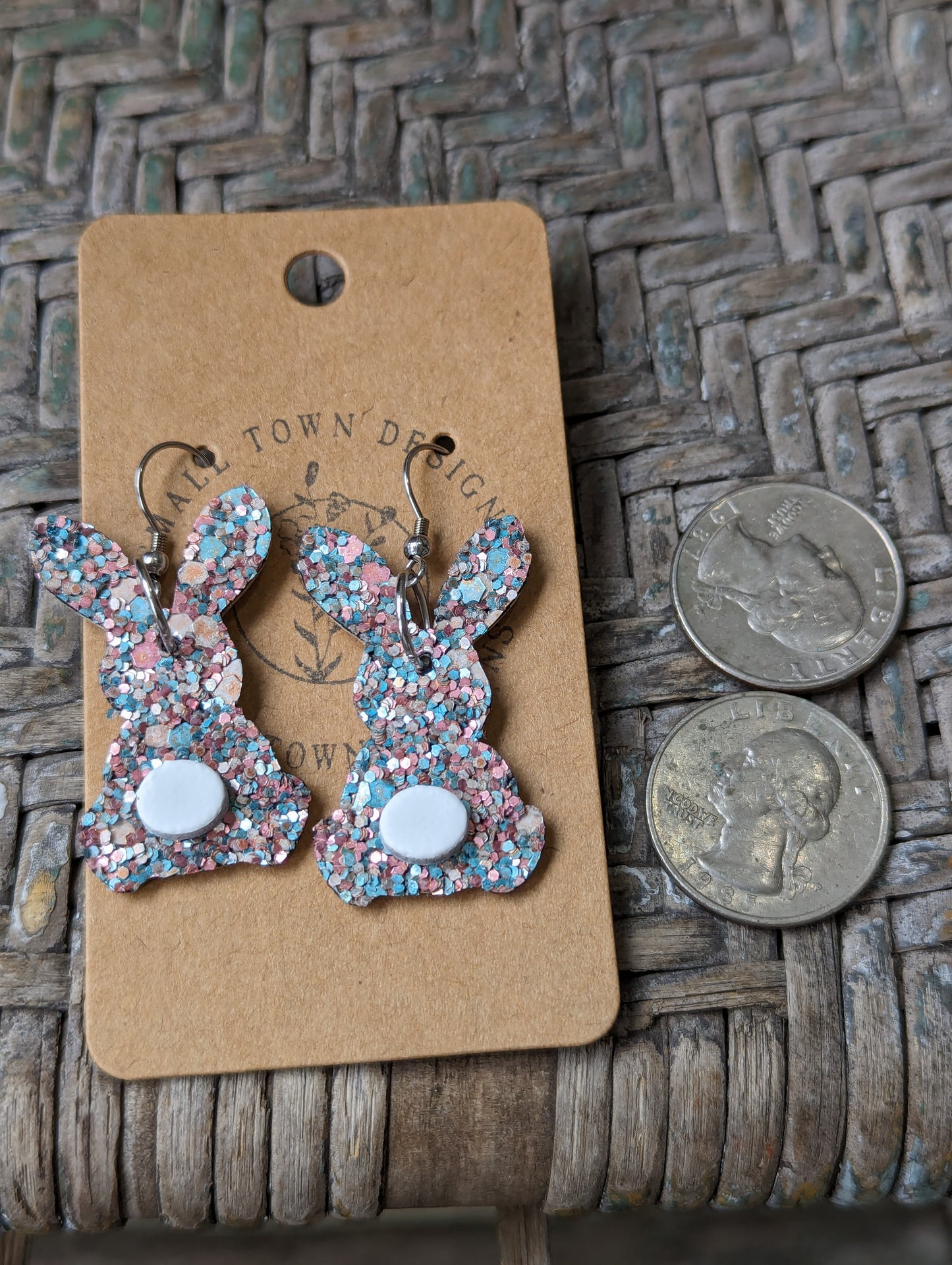 Cotton Candy Glitter Bunnies