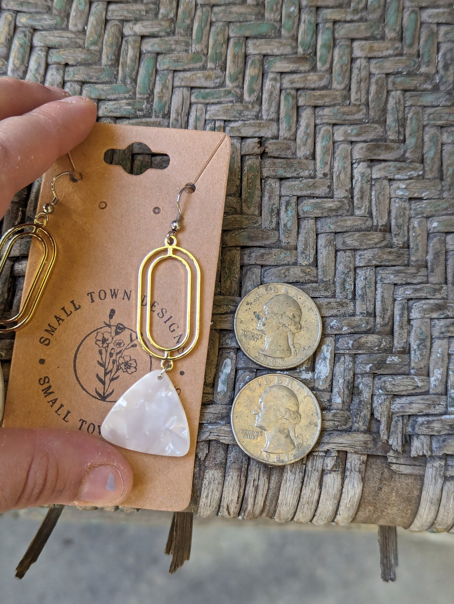 Elegant Triangle Dangles