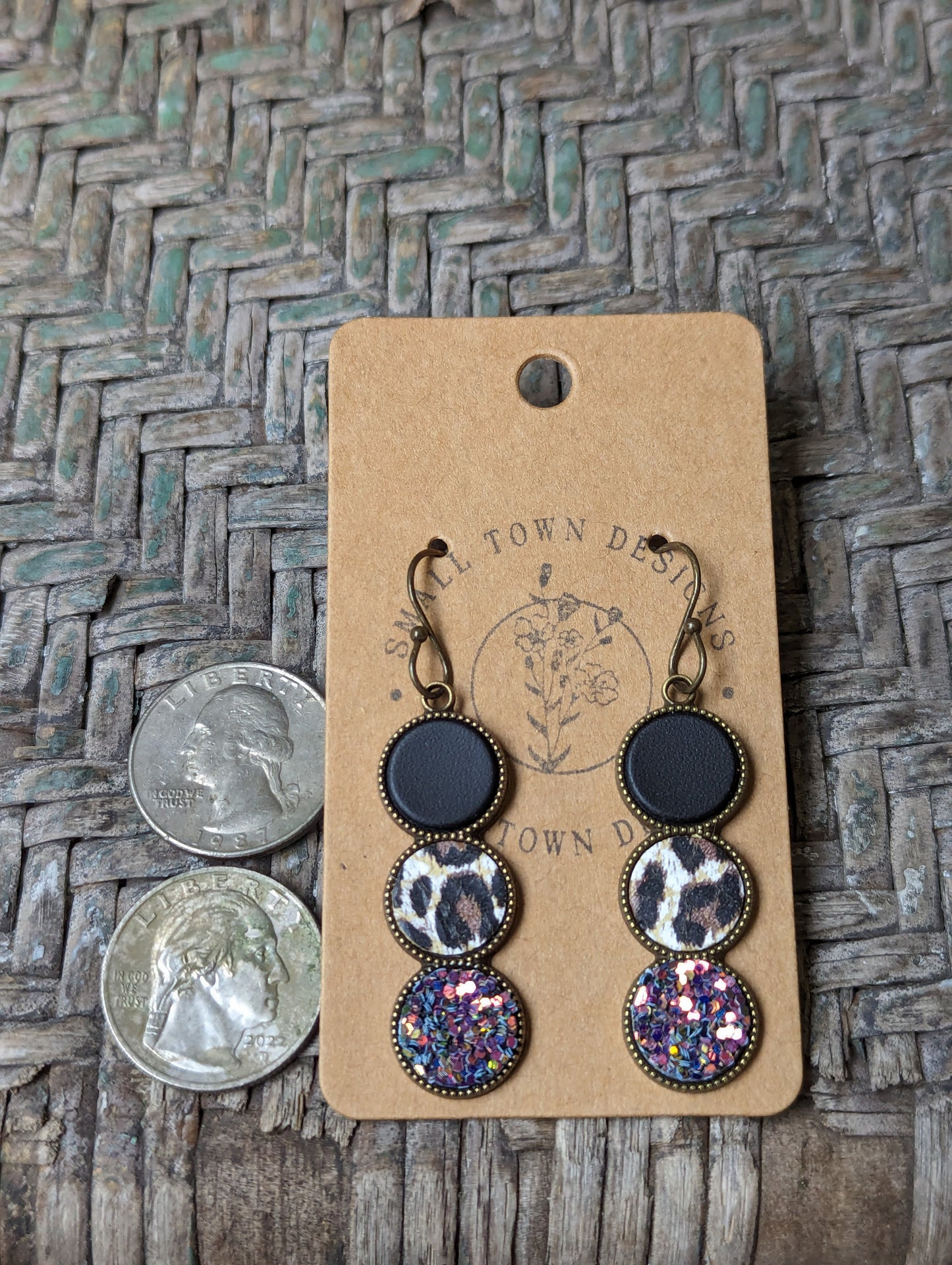 Black, Leopard, Purple Trios