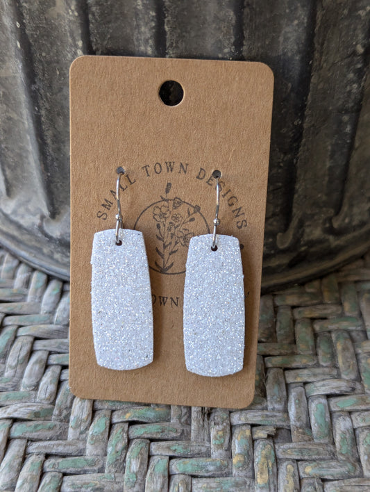 Glitter White Bars