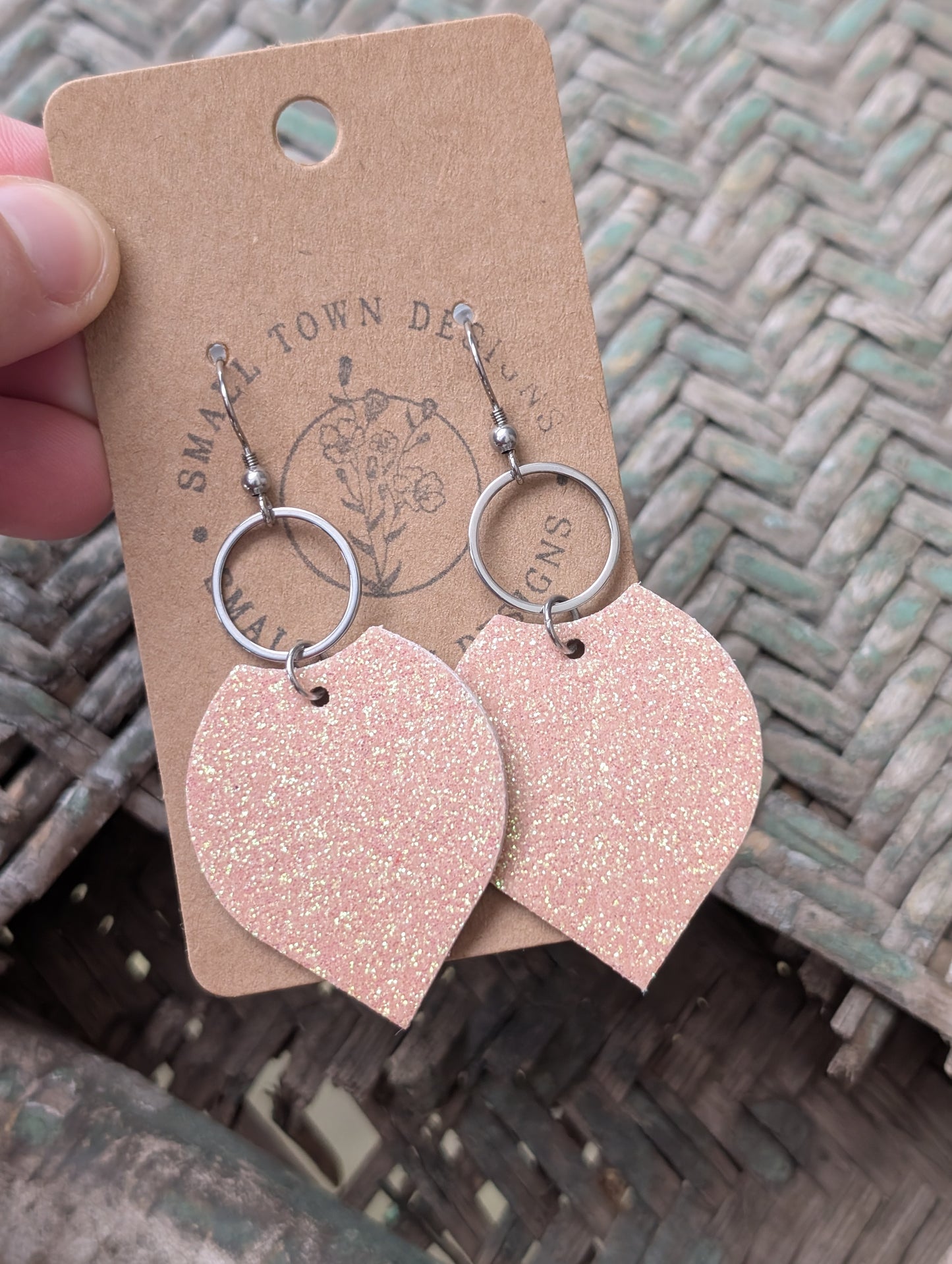 Caramel Pointed Dangles