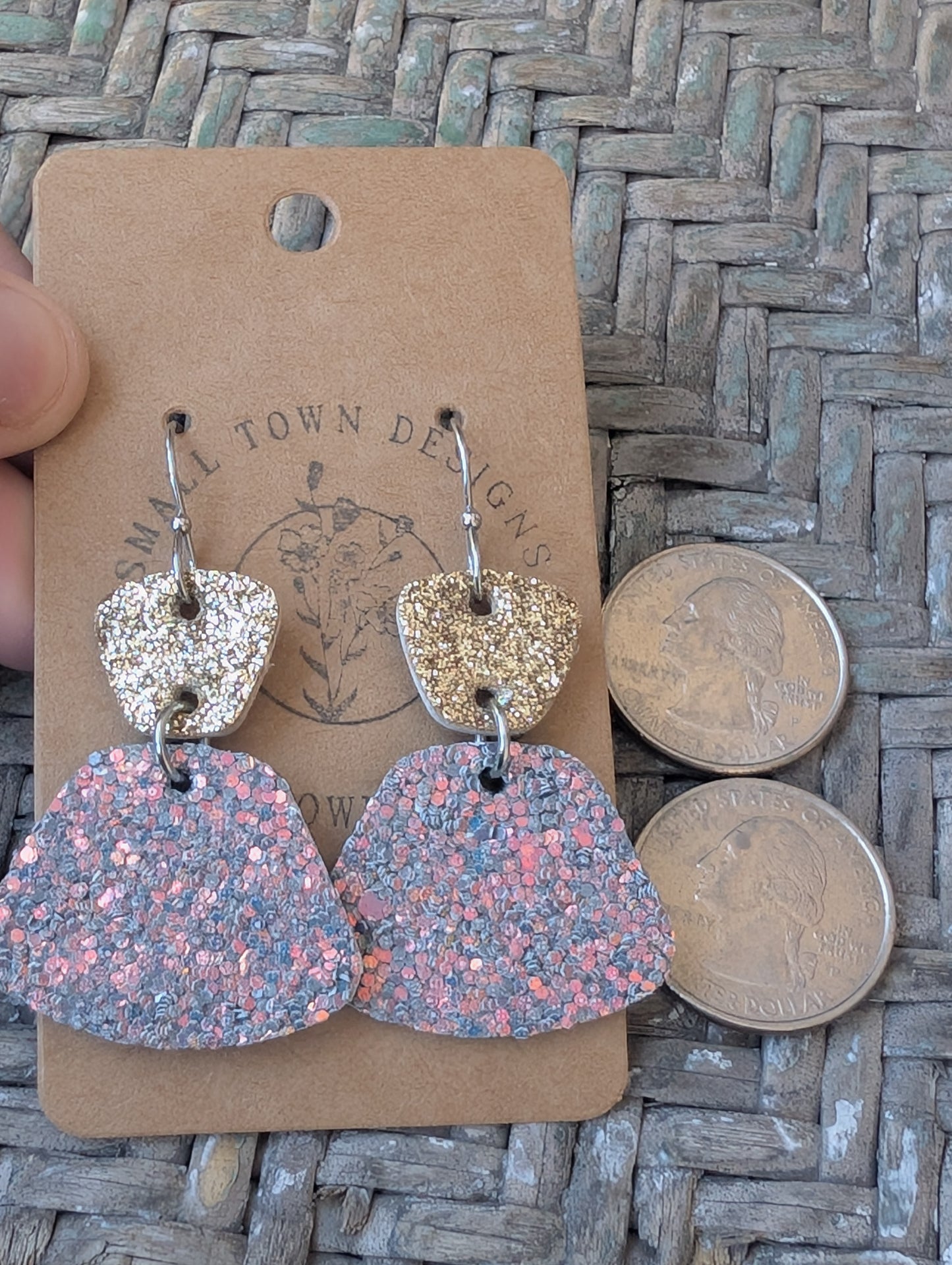 Spring Glitter Drops