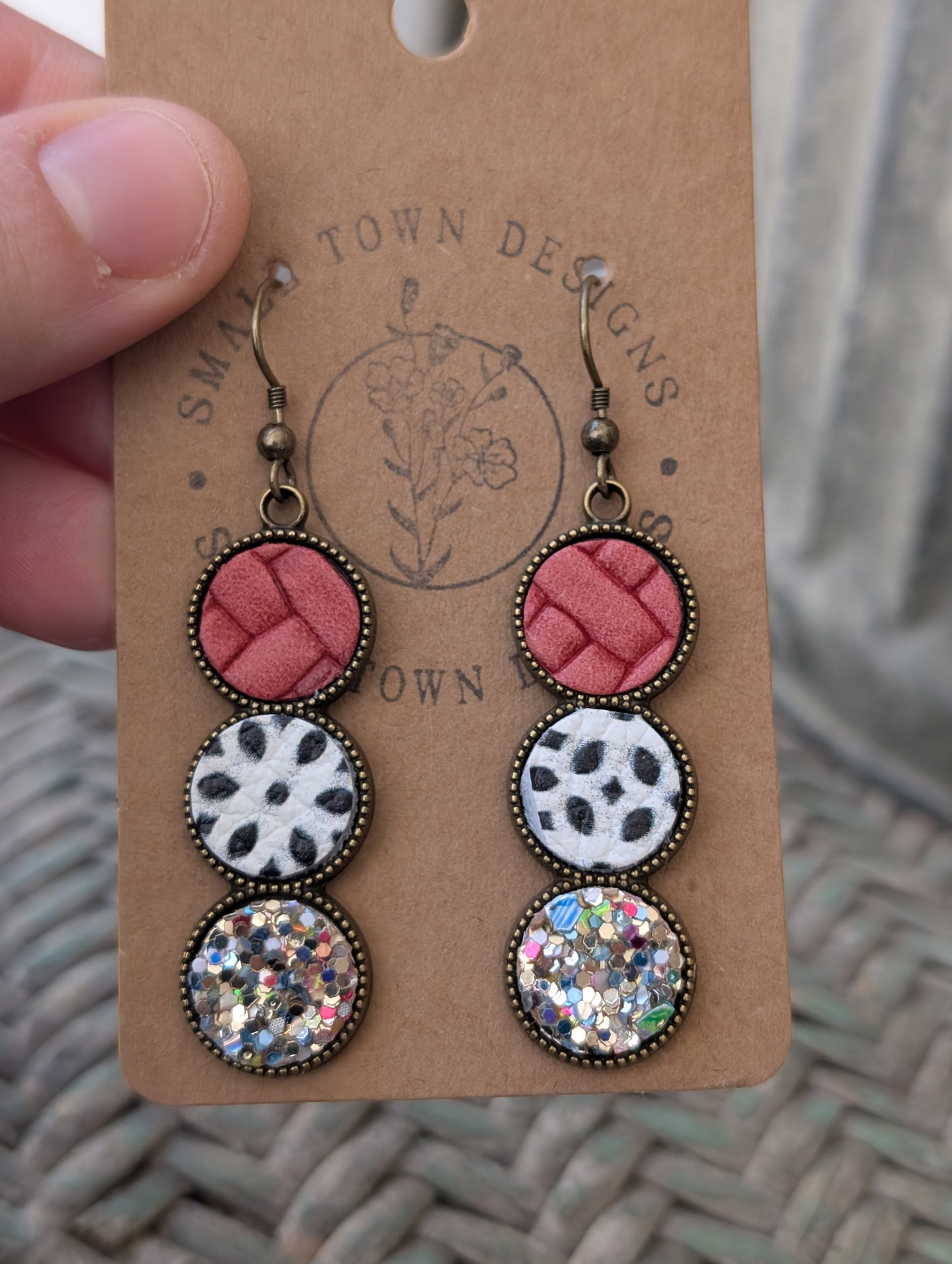 Coral Boho Trios