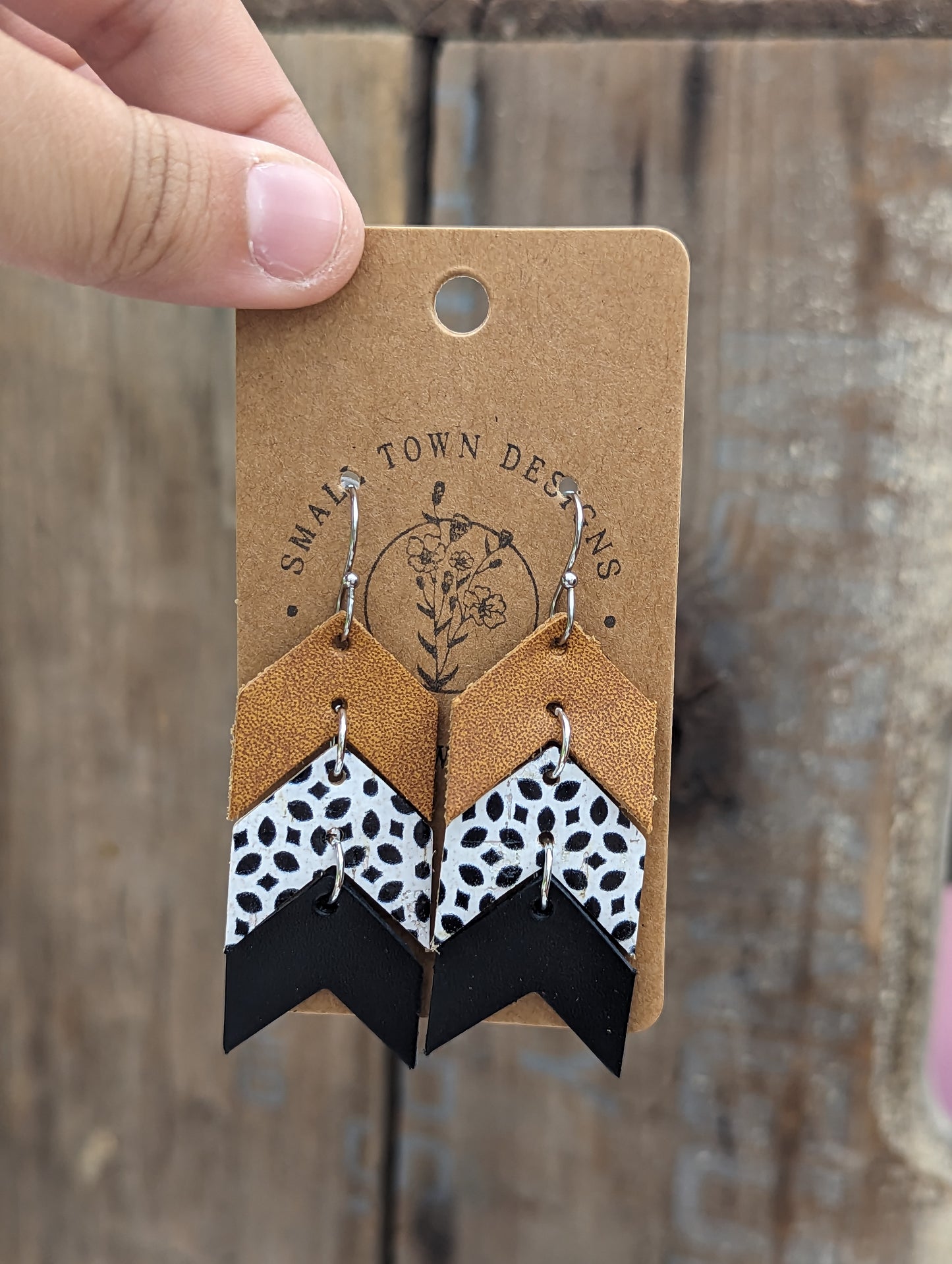 Brown Boho Chevrons