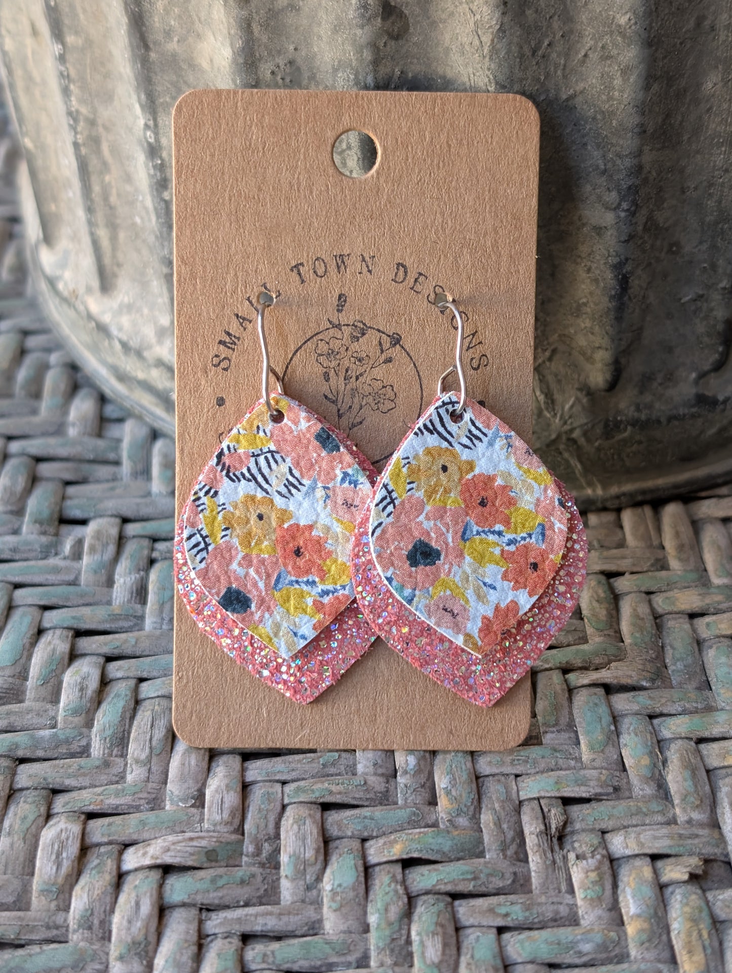 Spring Floral Dangles