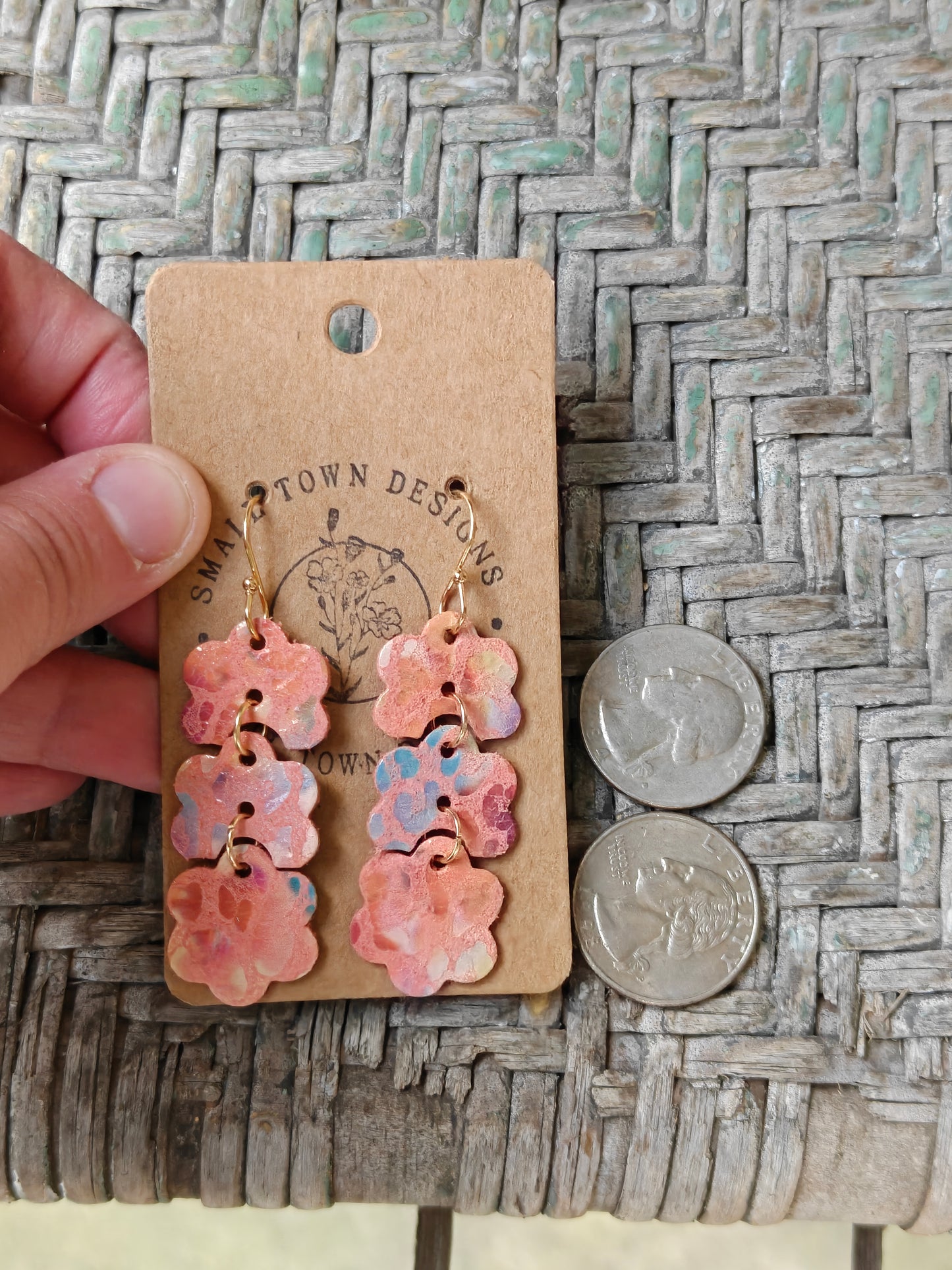 Salmon Rainbow Leopard Trios