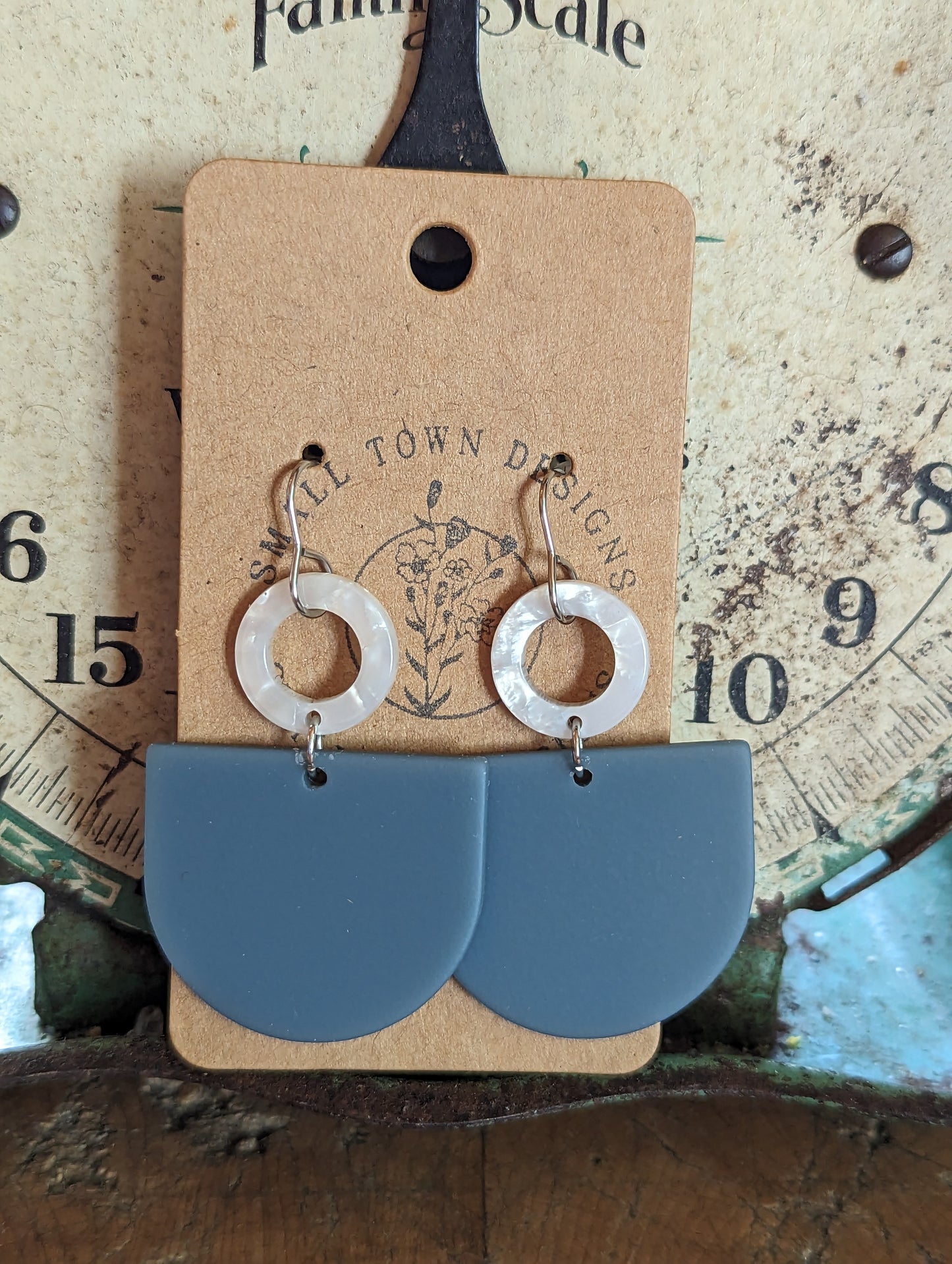 Dusty Blue Dangles