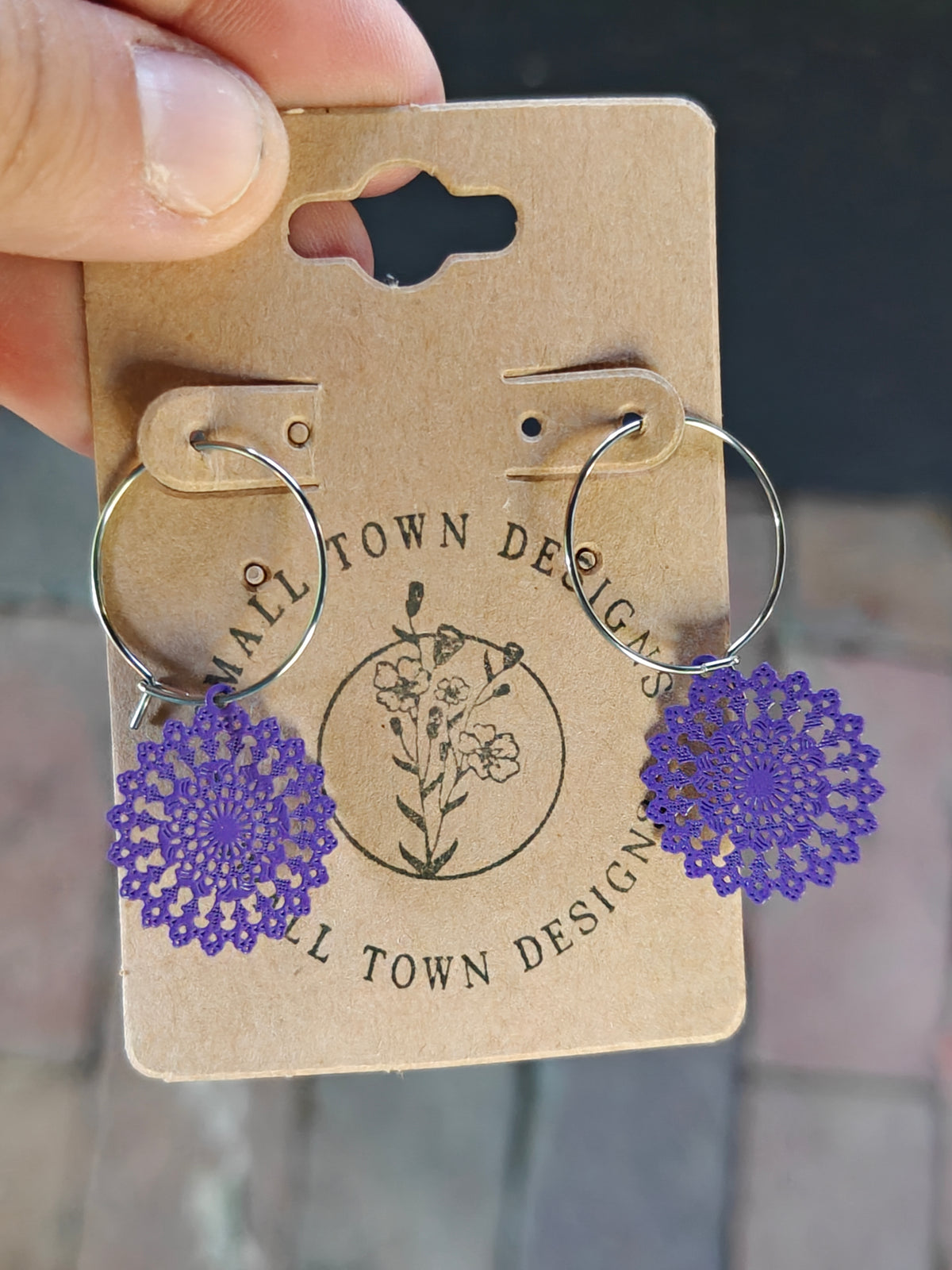 Purple medallion