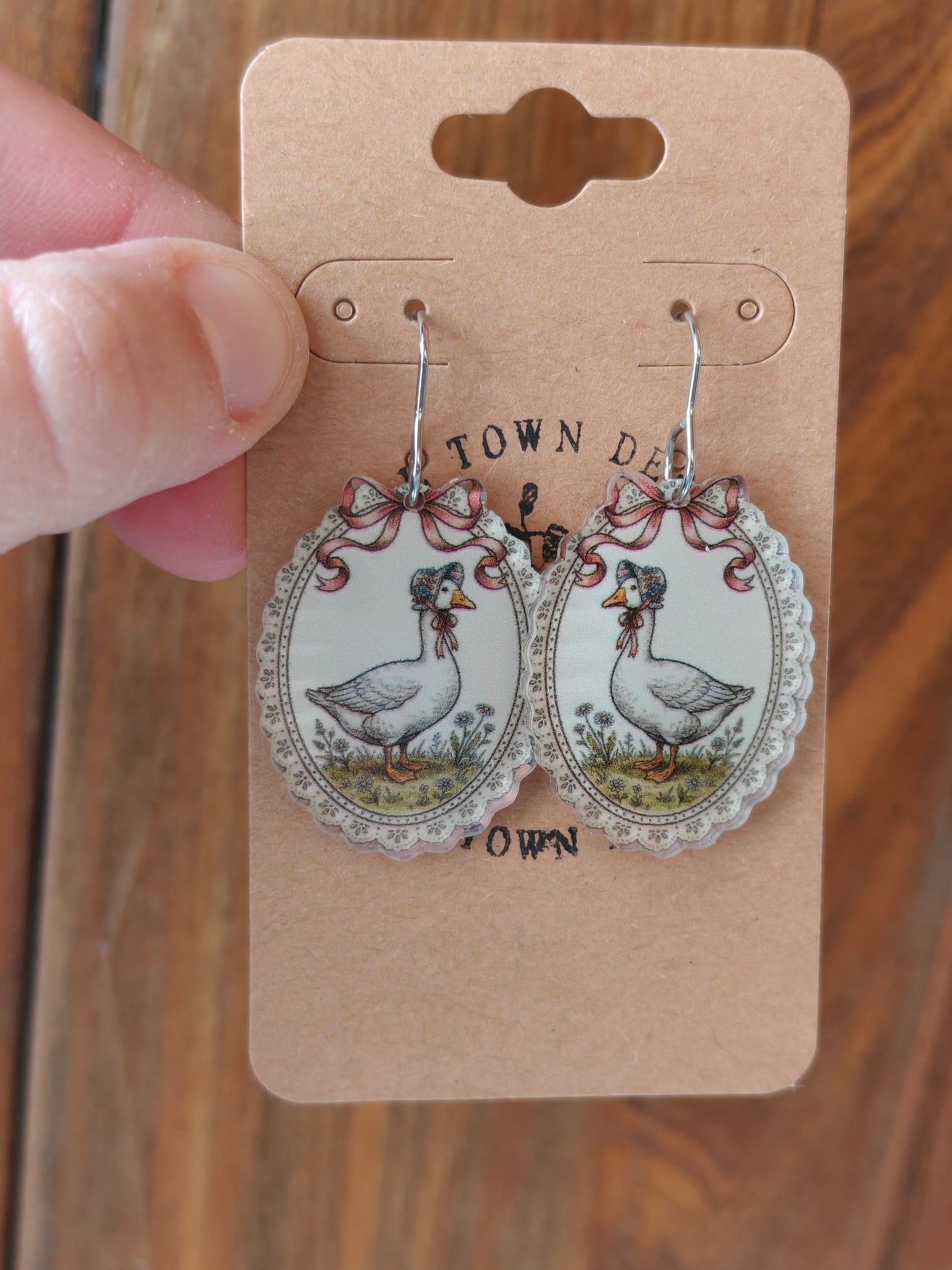 Vintage Goose Dangles