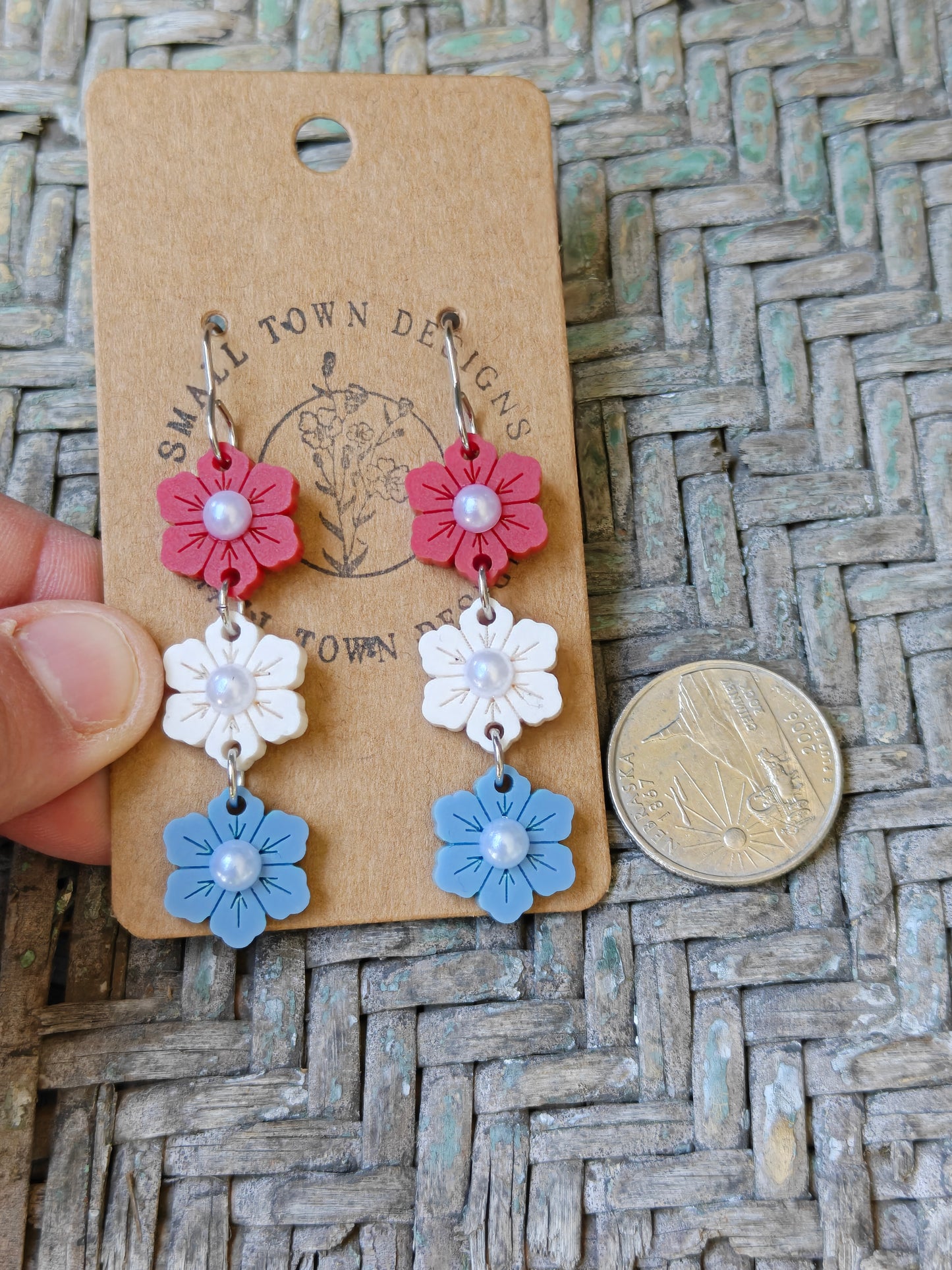 Patriotic Flower Trio