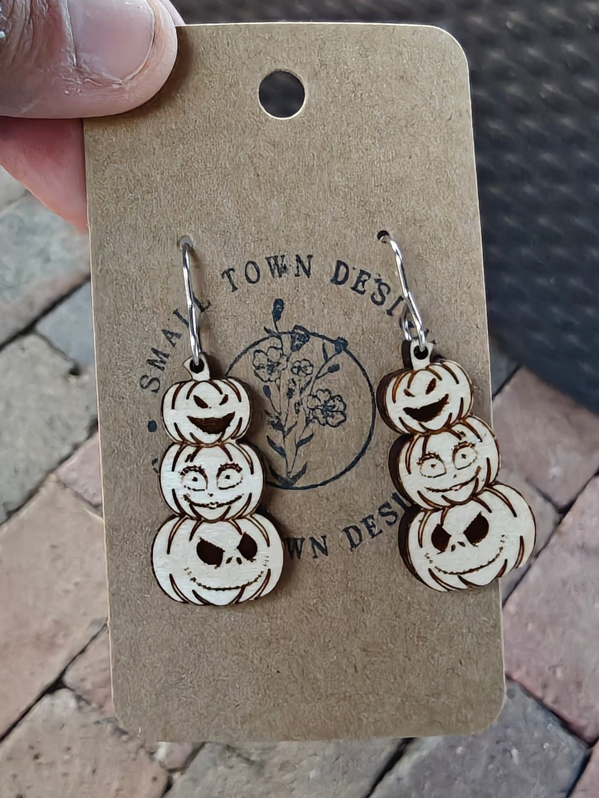NBC wooden pumpkins