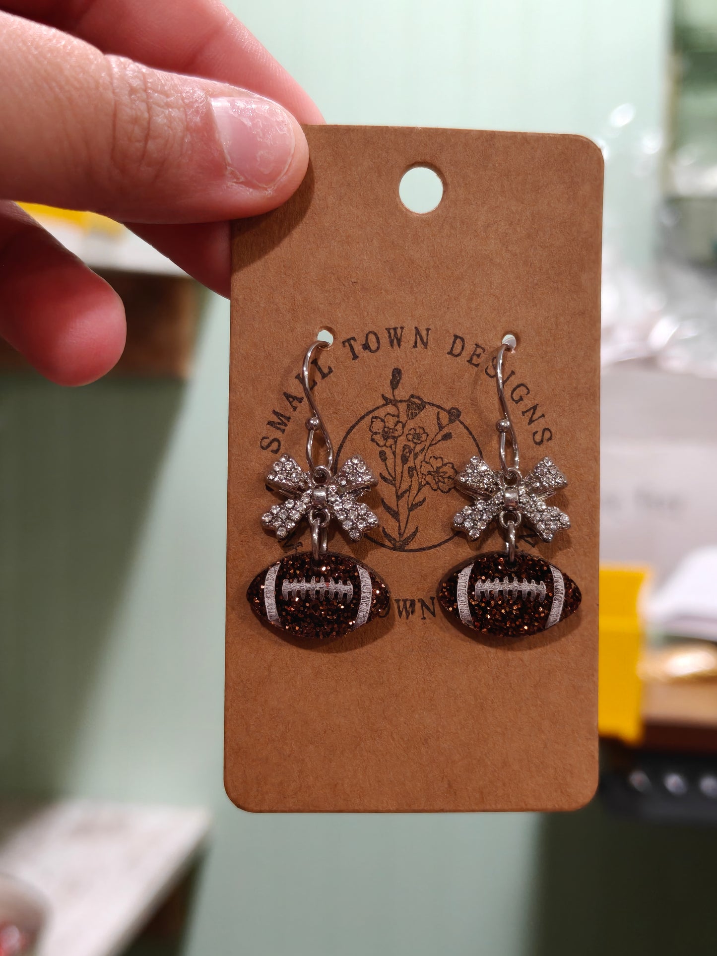 Blingy Football Dangles