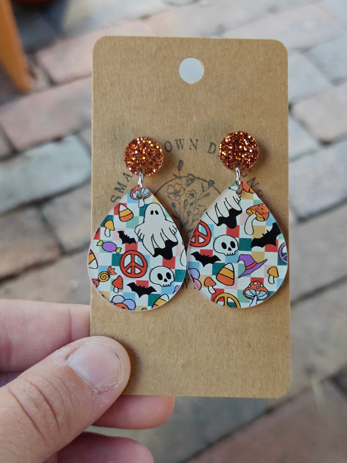 Groovy Halloween Dangles