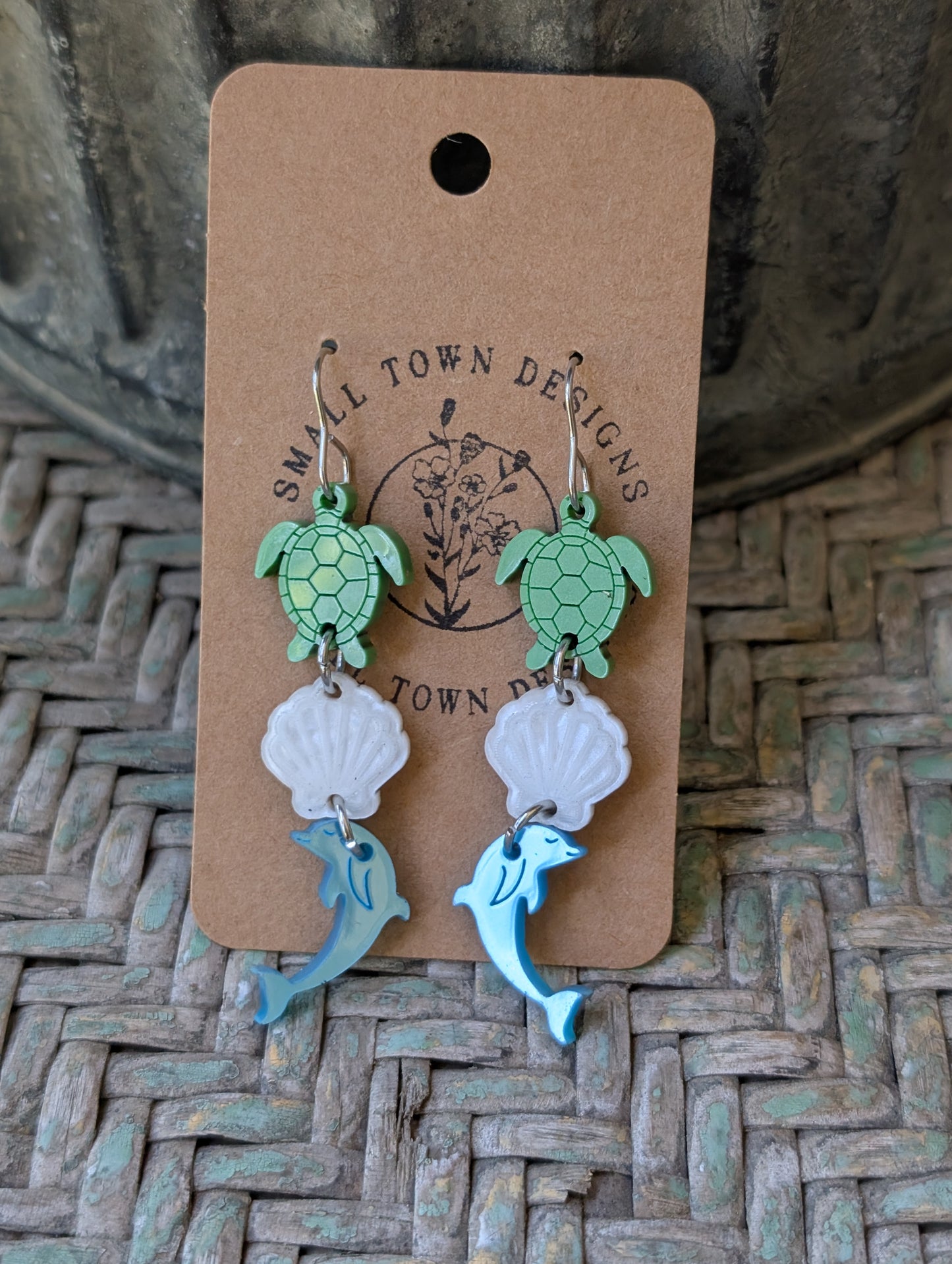 Turtle, Shell, Dolphin Trios