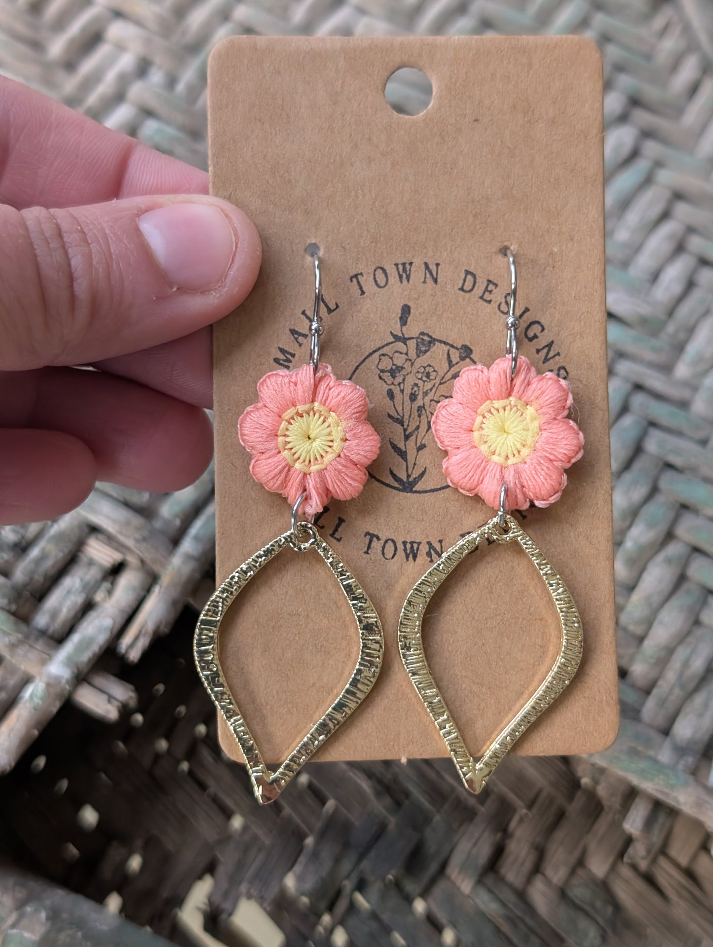 Floral Vase Dangles