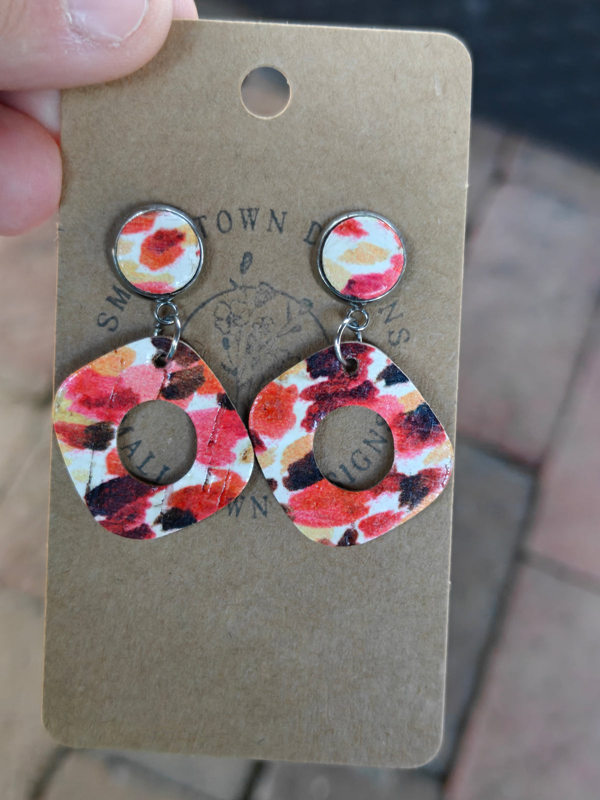 Summer marble circles