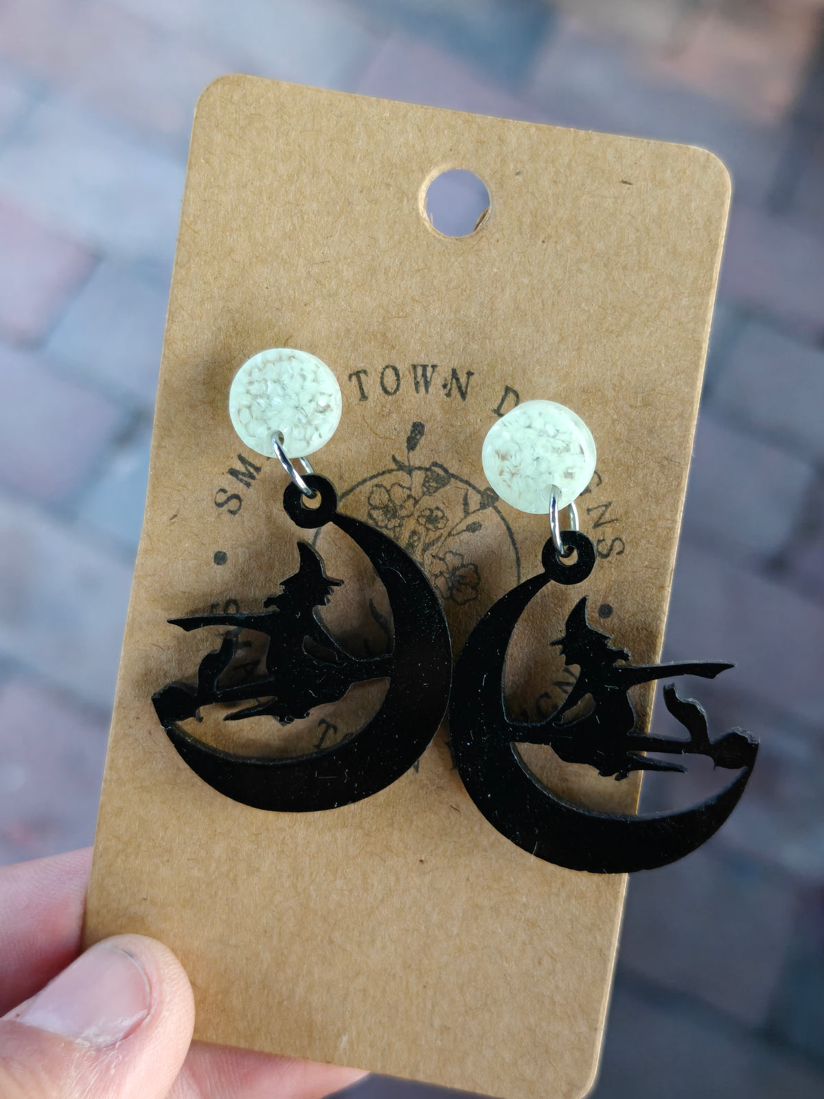 Witch moon dangle