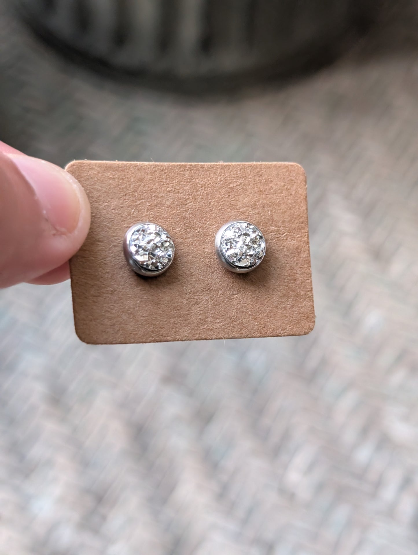 6mm Silver Studs