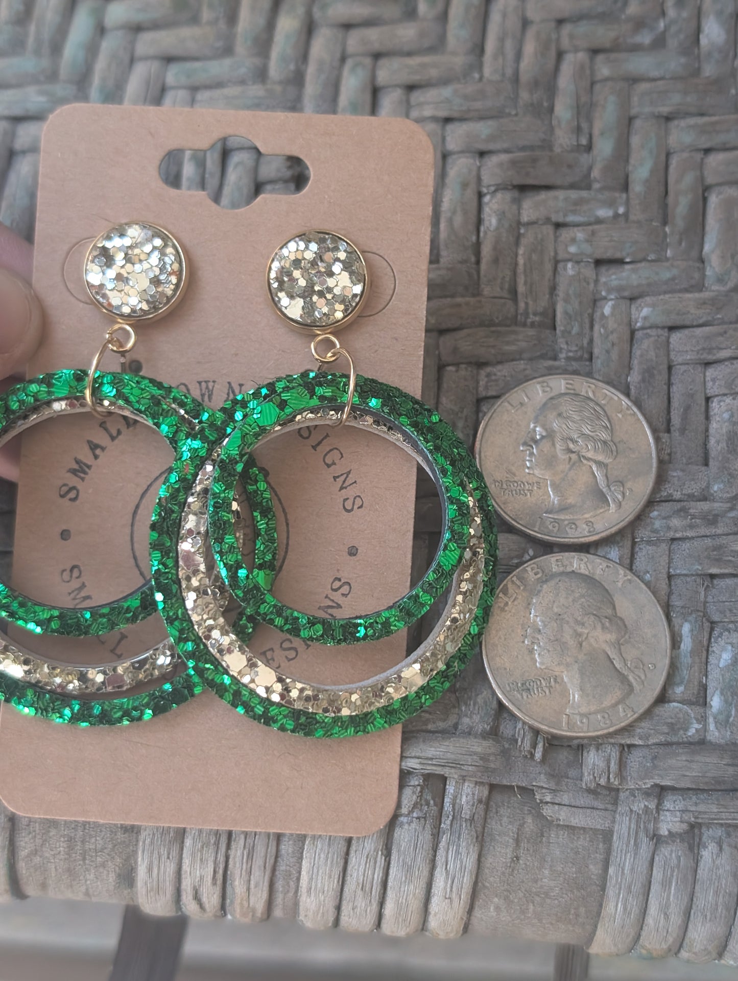 Green & Gold Rings