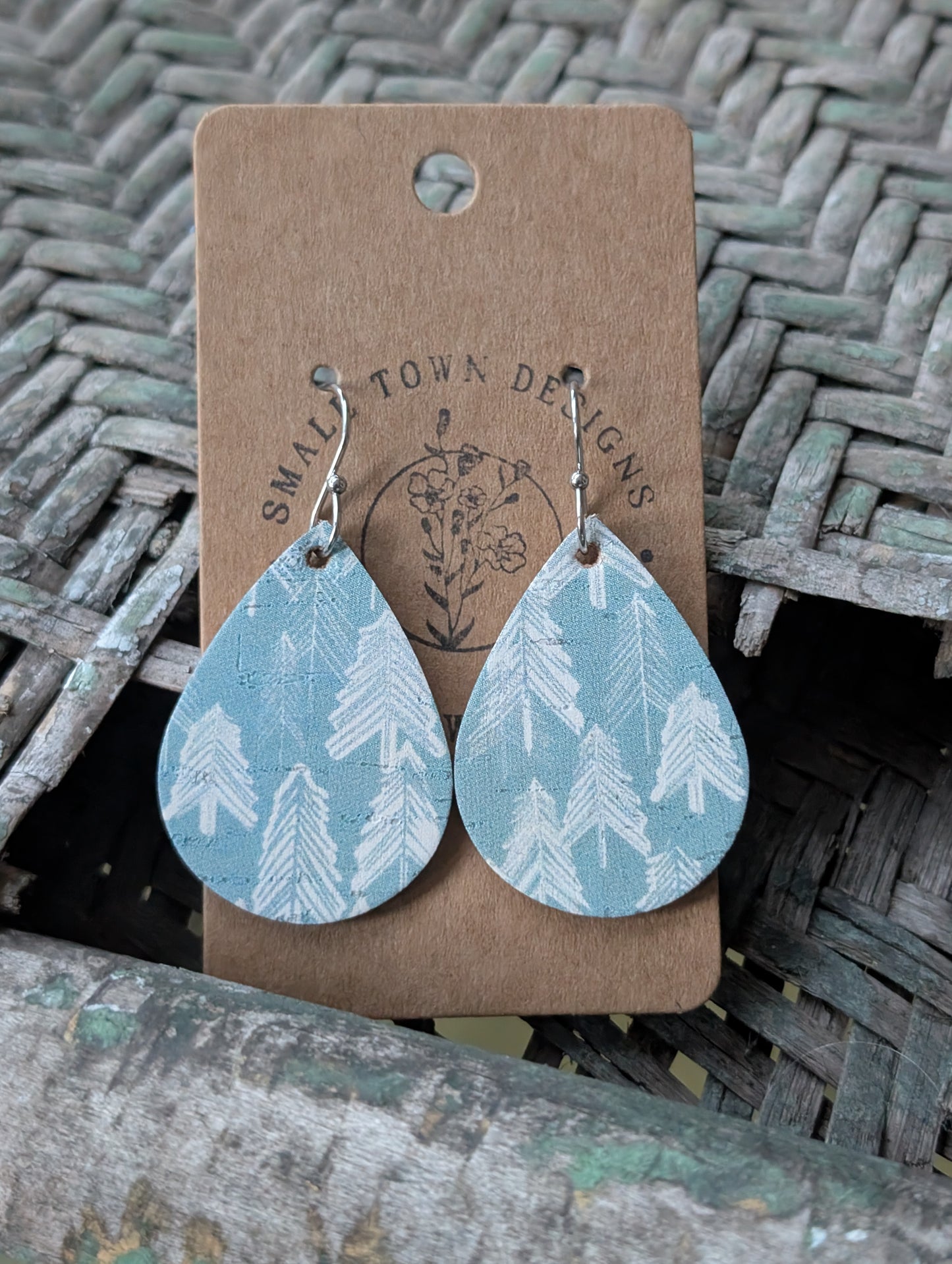 Blue Christmas Teardrops
