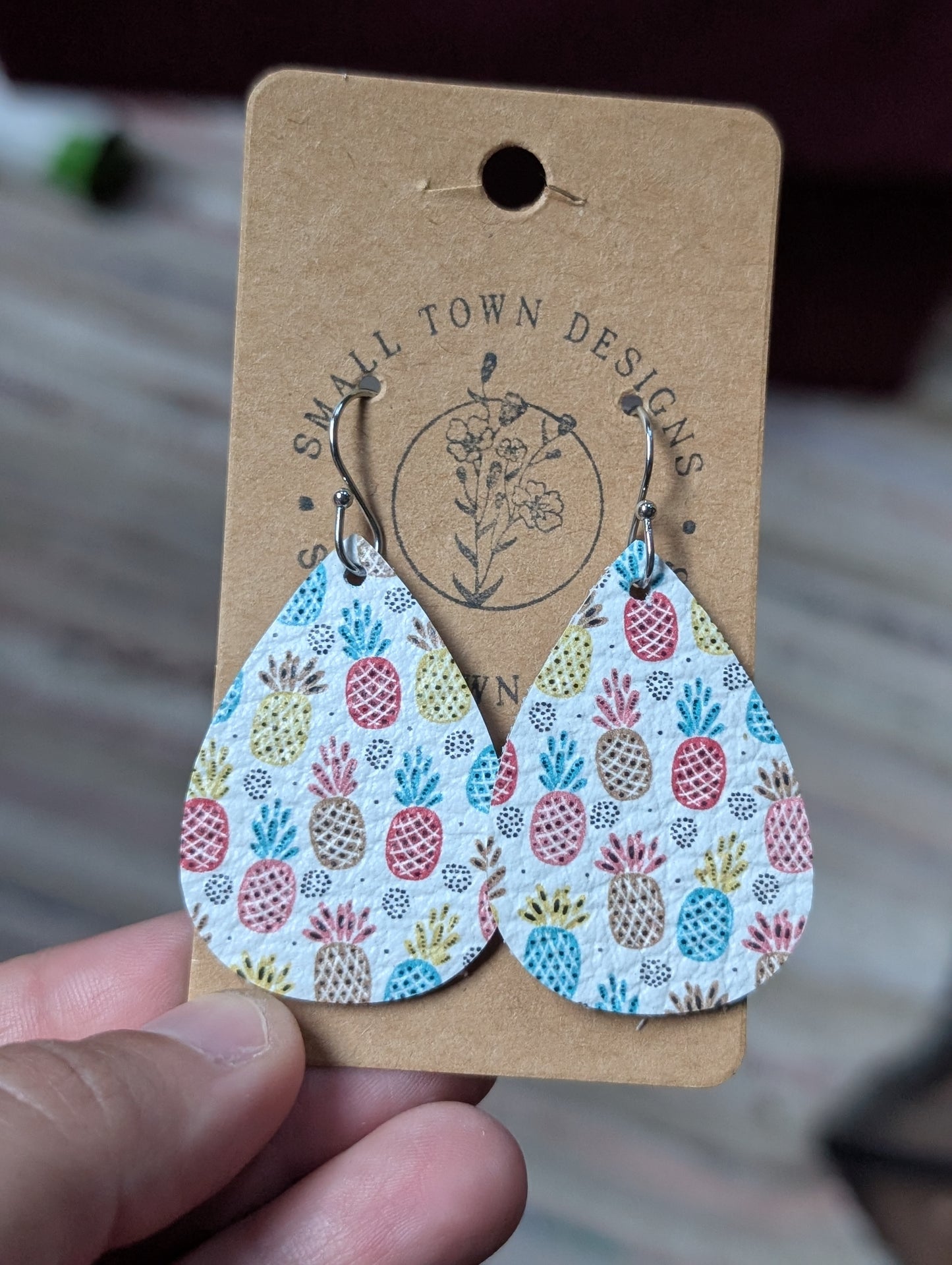 Pineapple teardrops