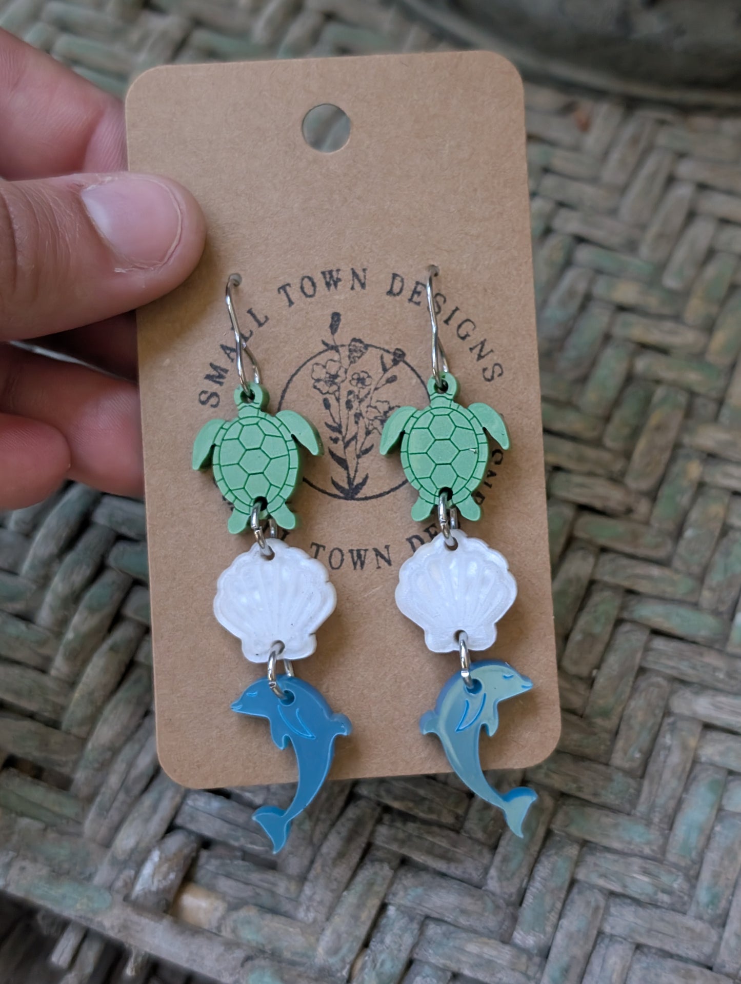 Turtle, Shell, Dolphin Trios