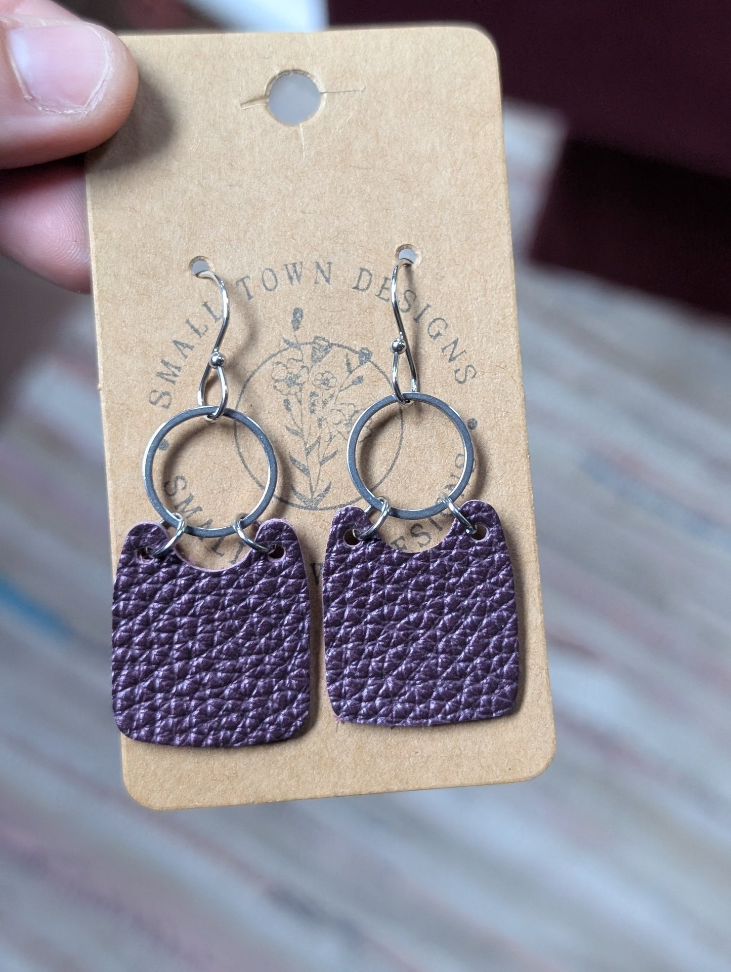 Purple purse drops