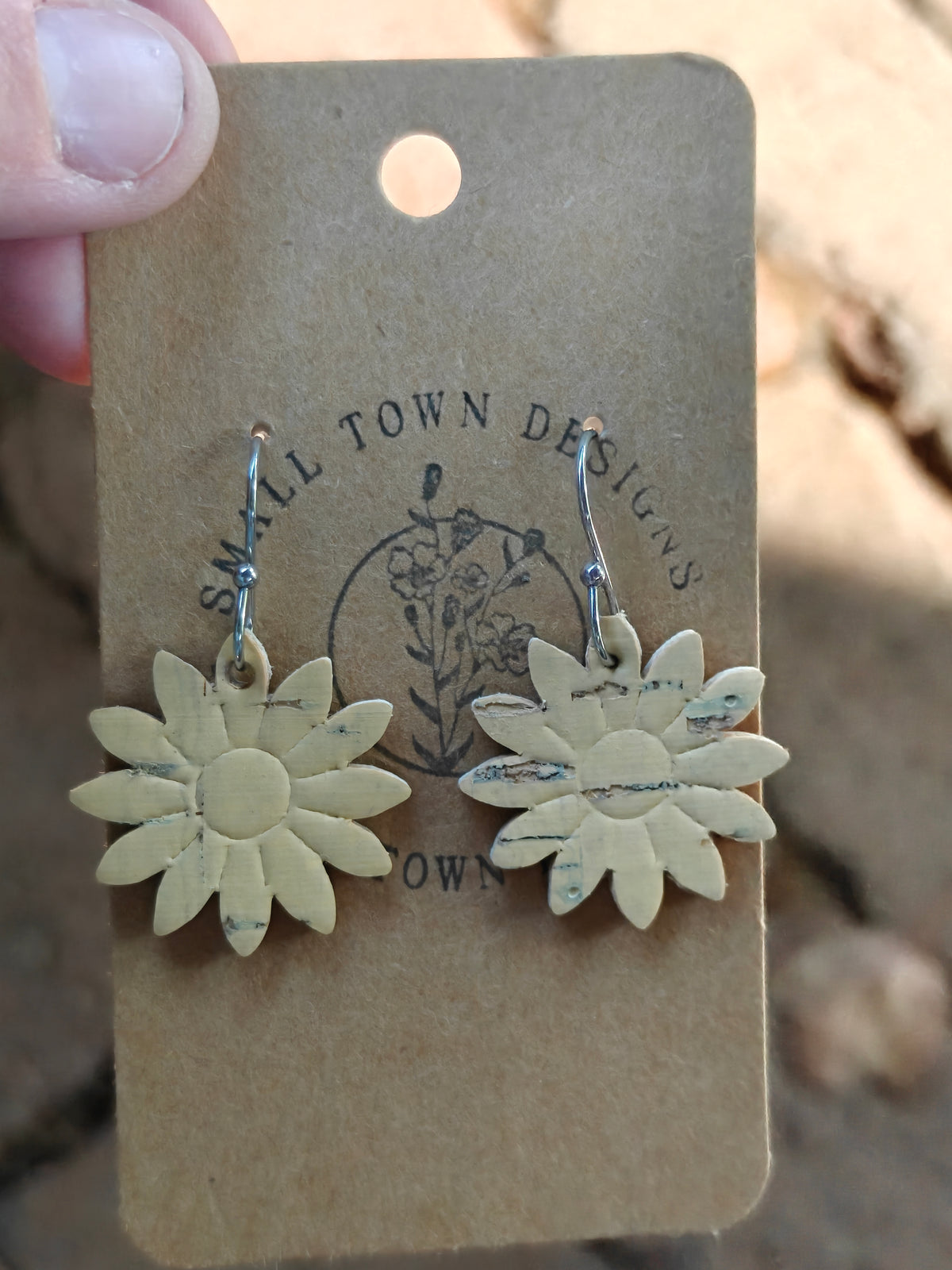 Embossed sunflower