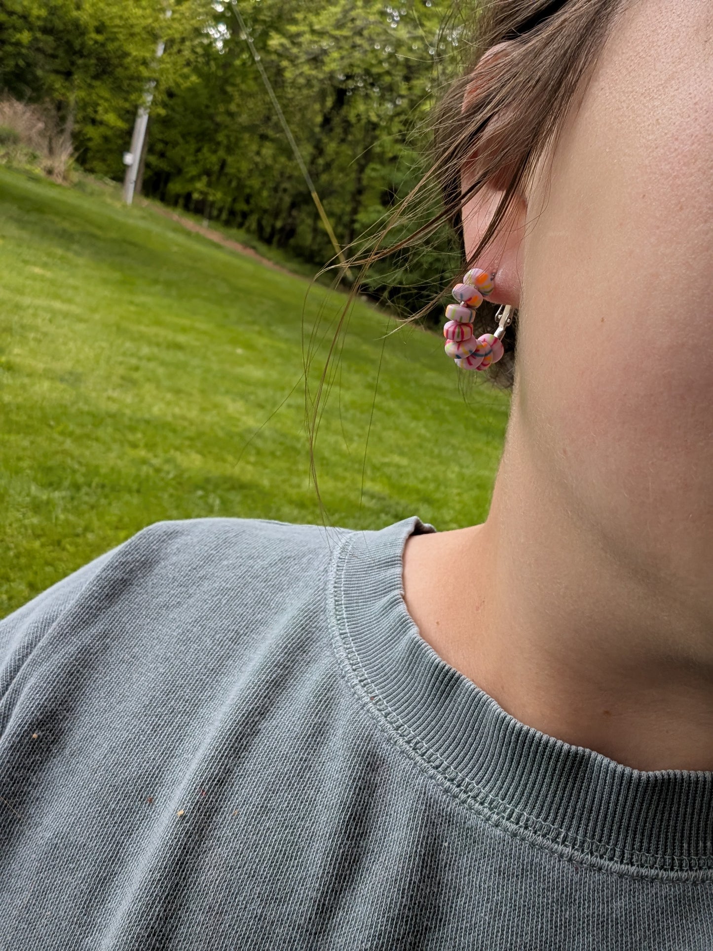 Mini RW&B Hoops