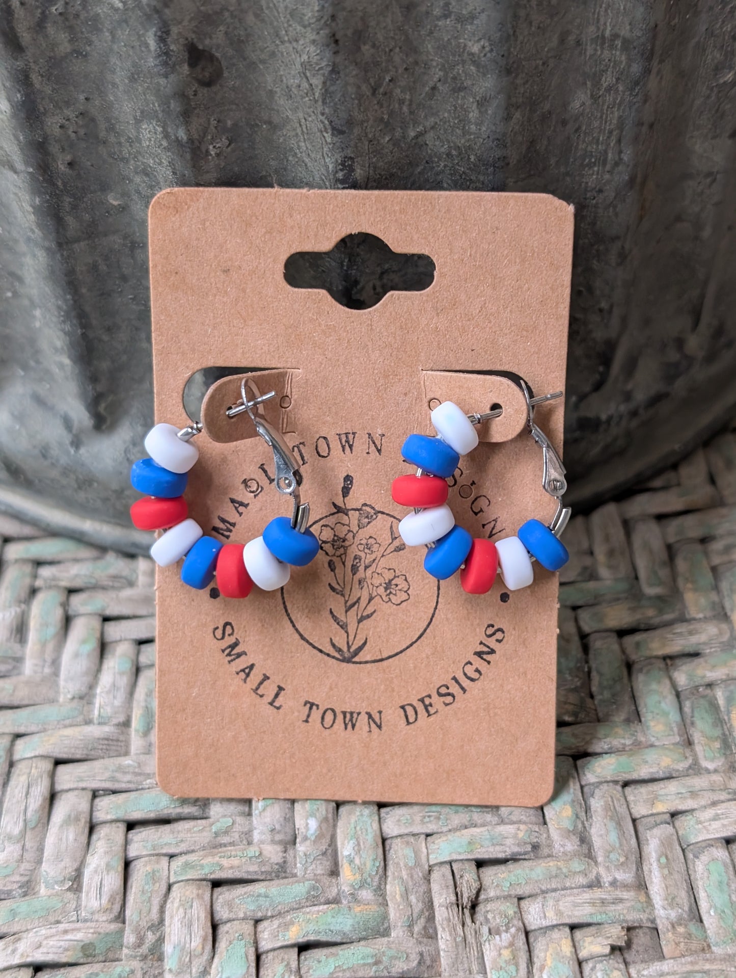 Mini RW&B Hoops