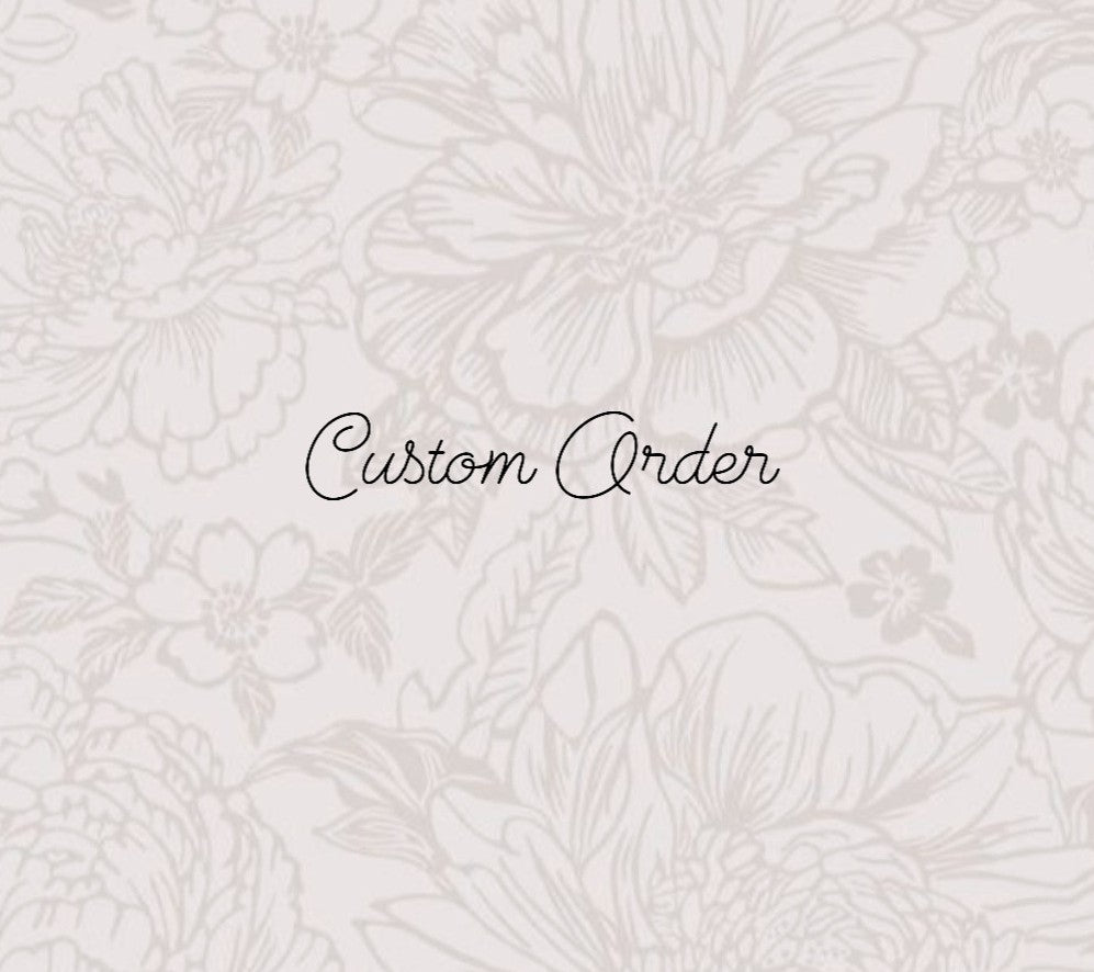 Custom Order CD