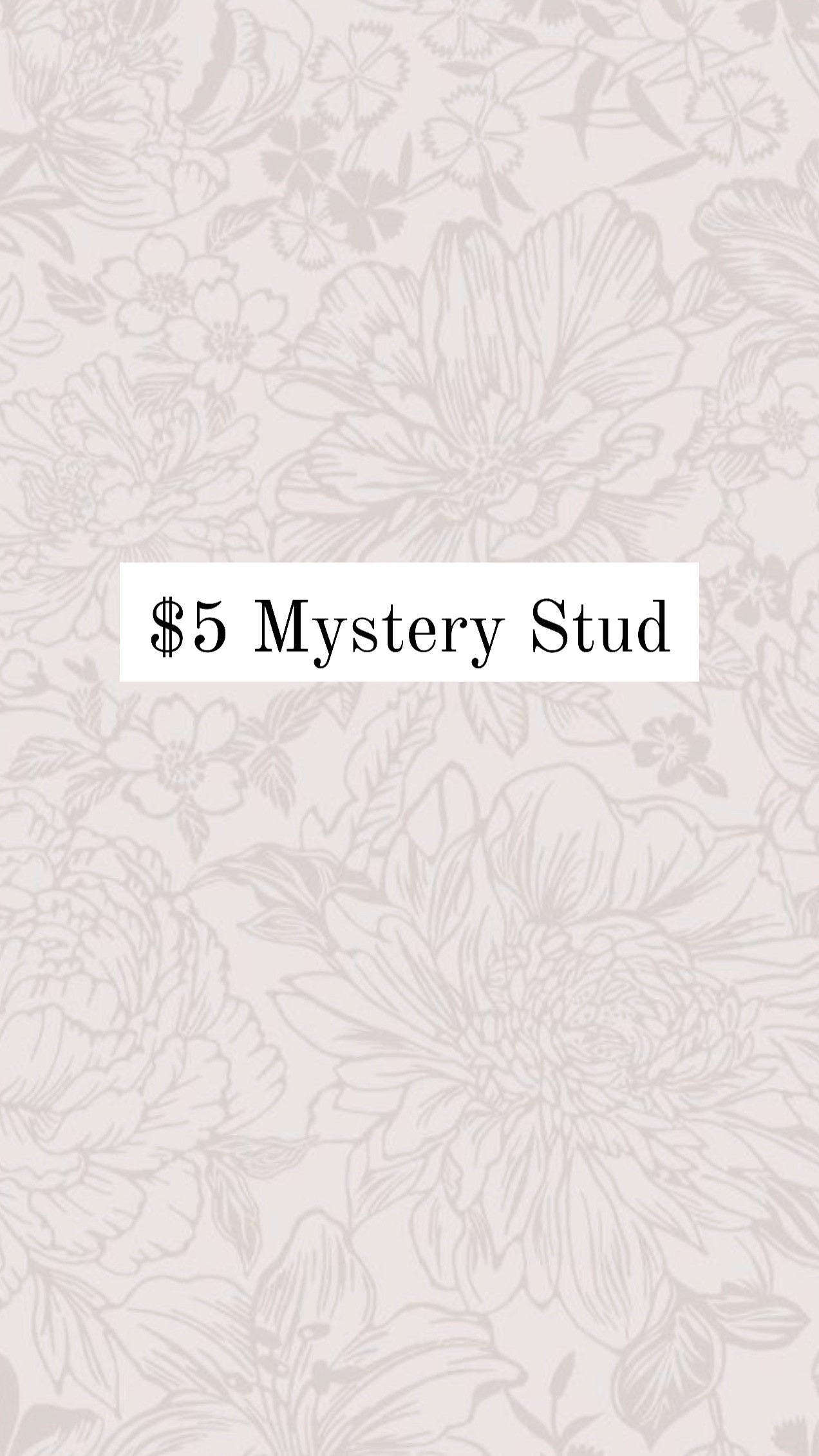 $5 Mystery Stud
