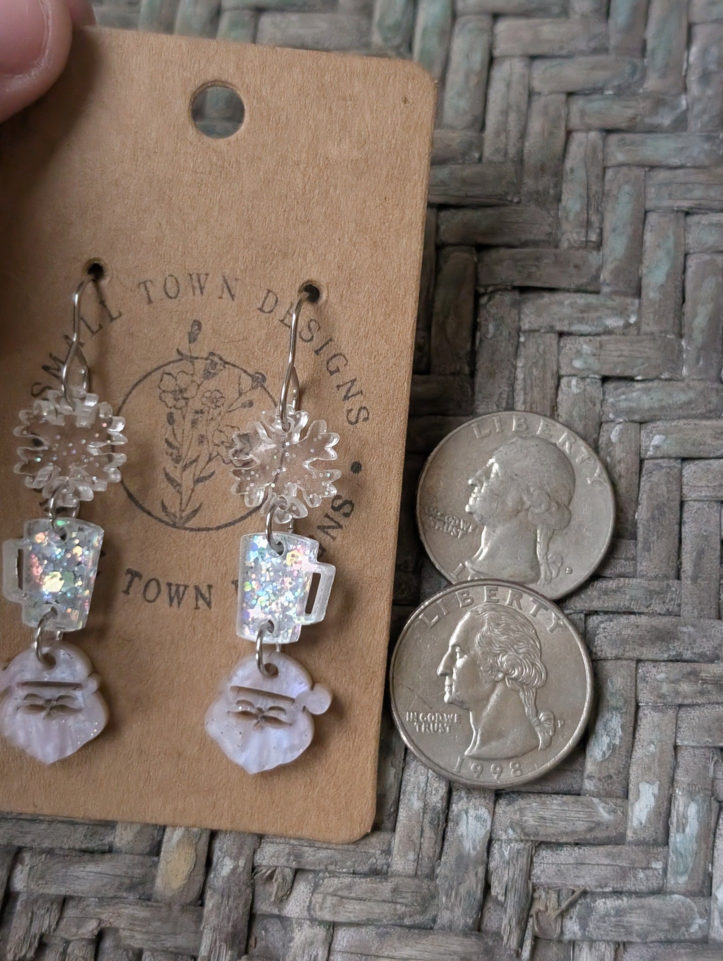 Snowflake, Mug, Pink Santa Trio