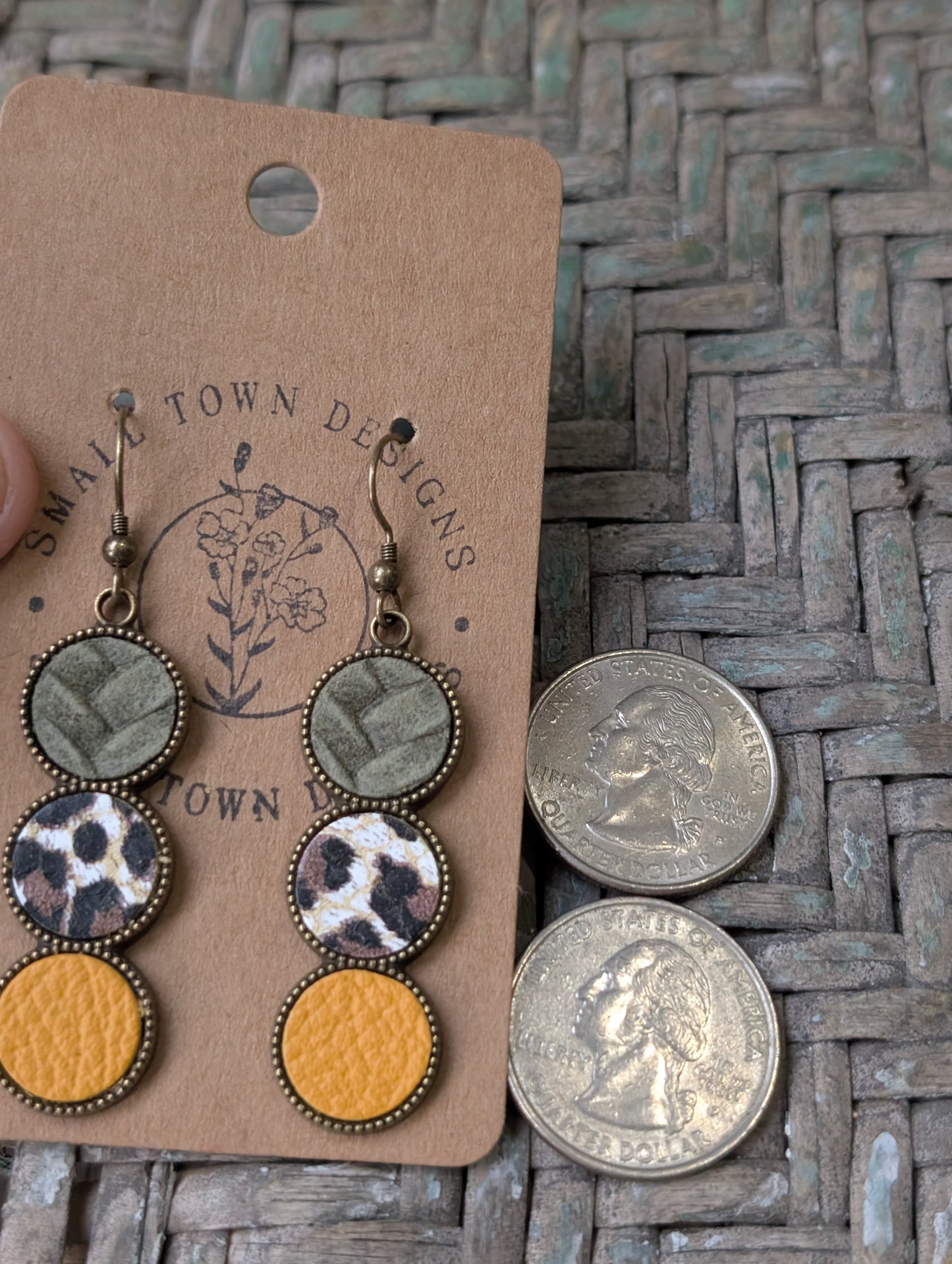 Olive, Leopard, Mustard Trios