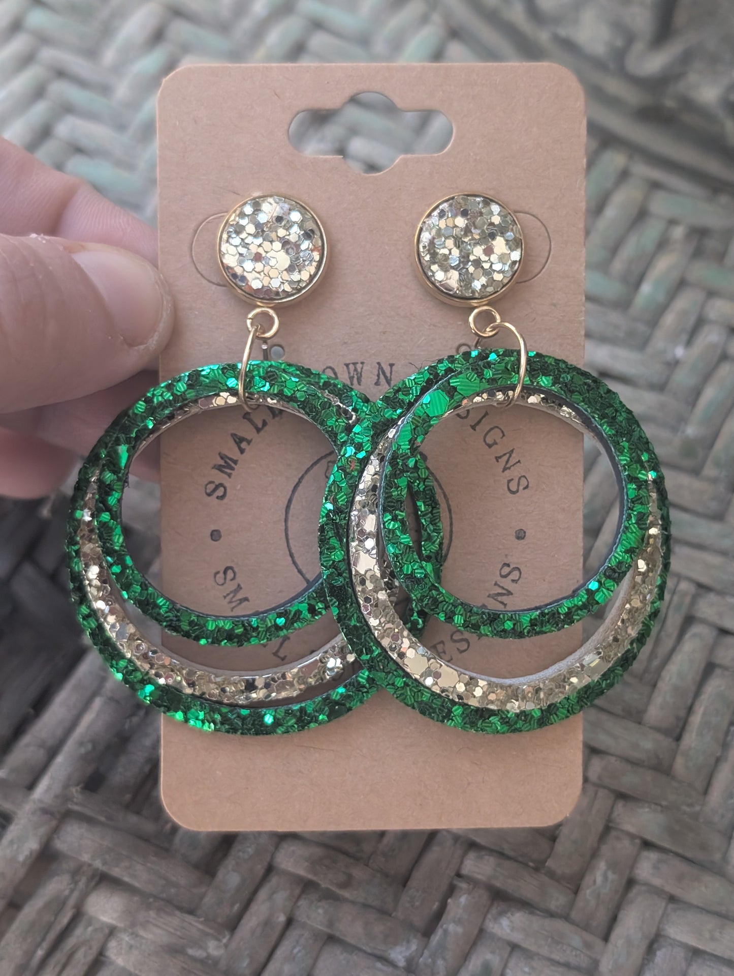 Green & Gold Rings