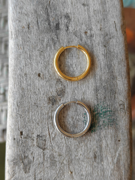 Charm Bar Hoops