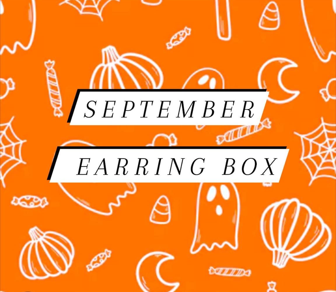 September Earring Box