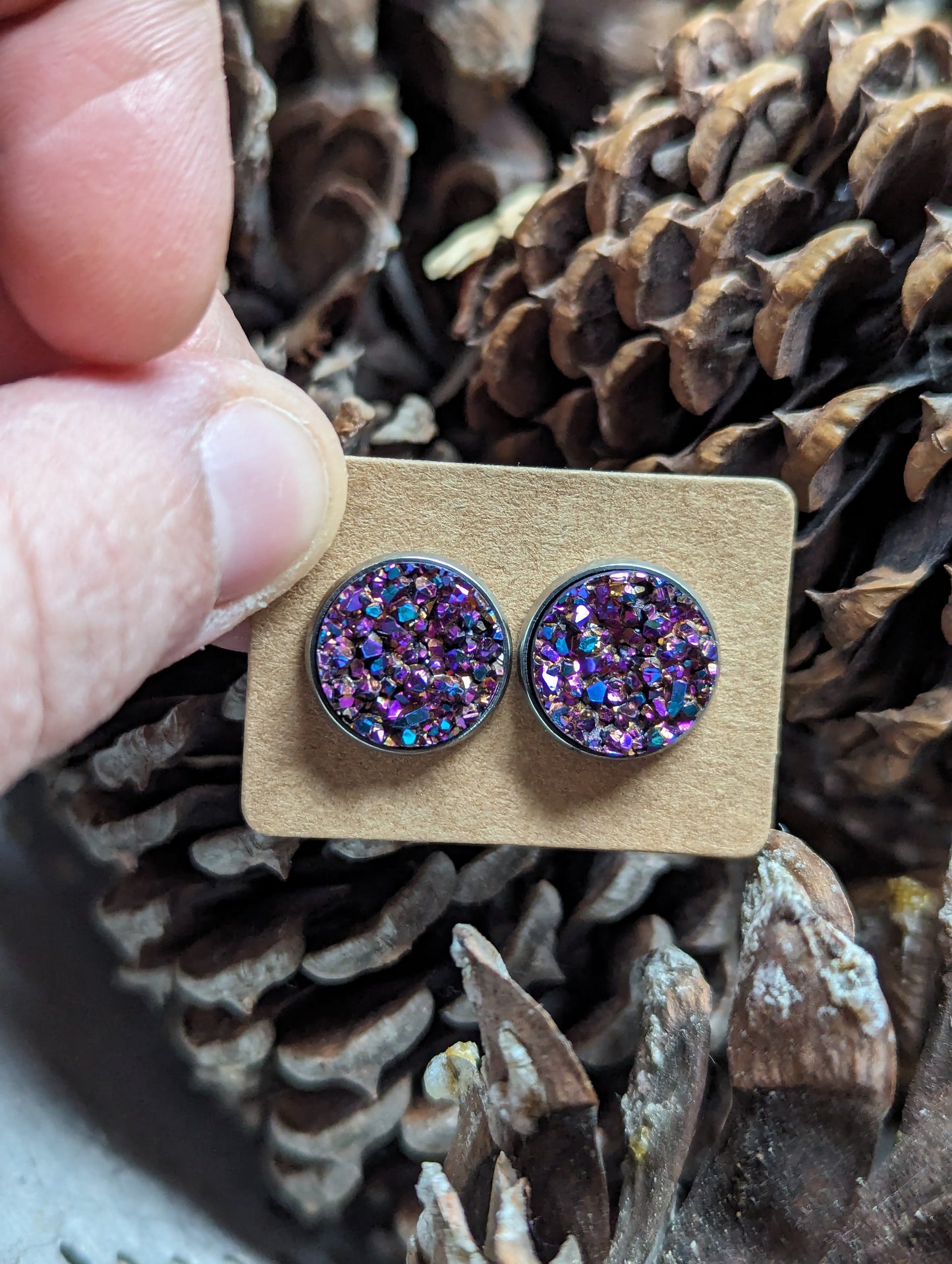 12mm Galaxy Studs