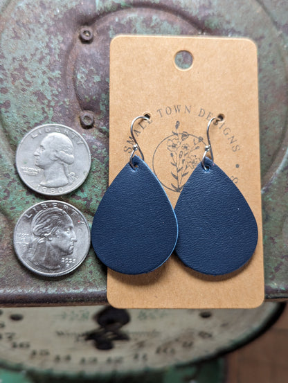 Navy Teardrops