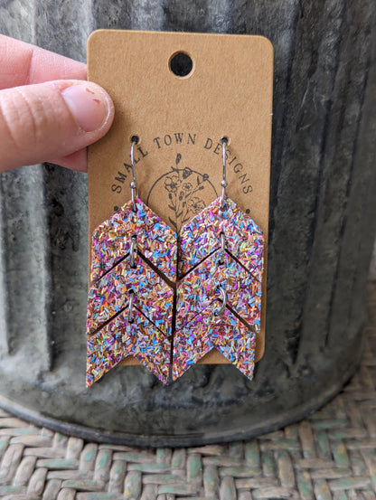 Sprinkle Confetti Chevrons