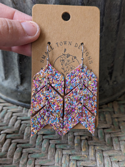 Sprinkle Confetti Chevrons