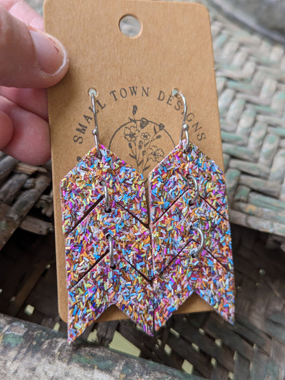 Sprinkle Confetti Chevrons