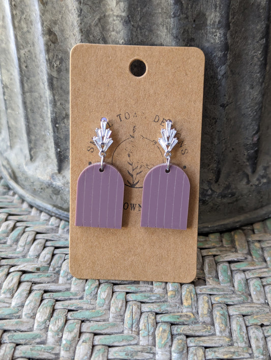 Engraved Mauve Arches
