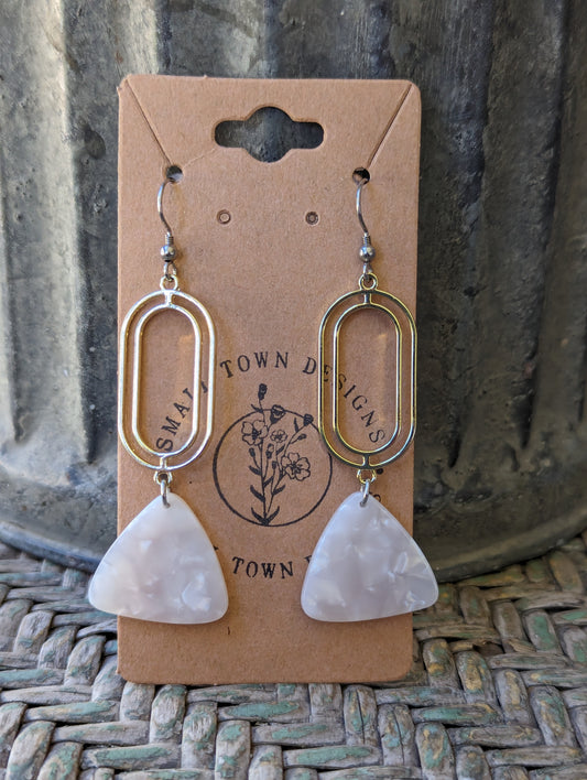 Elegant Triangle Dangles