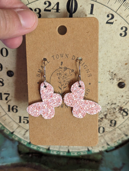 Peach Butterflies