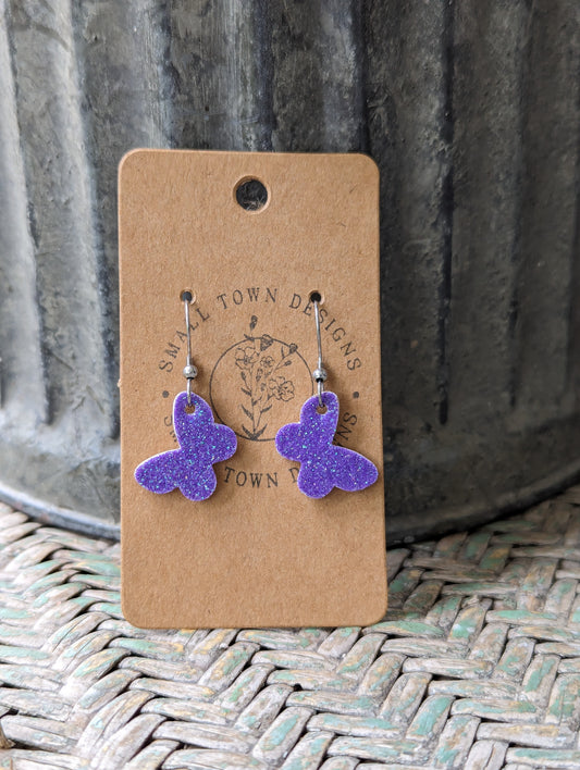 Mini Purple Butterflies