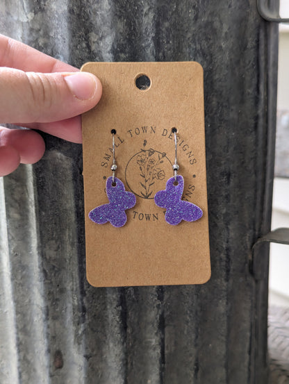 Mini Purple Butterflies