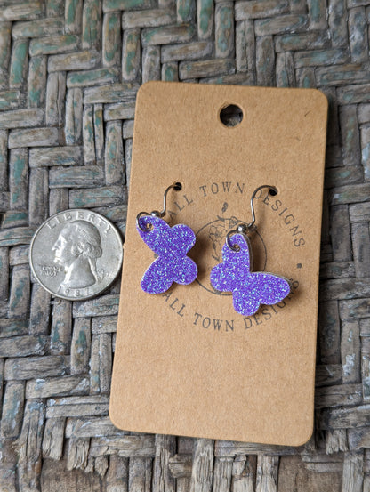 Mini Purple Butterflies